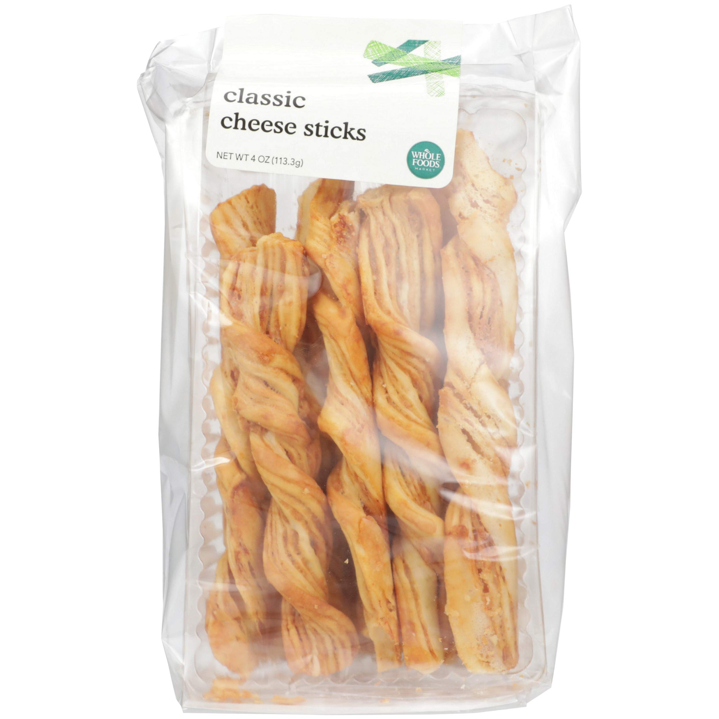 Whole Foods Market Classic Cheddar Cheese Sticks, 4 OZ