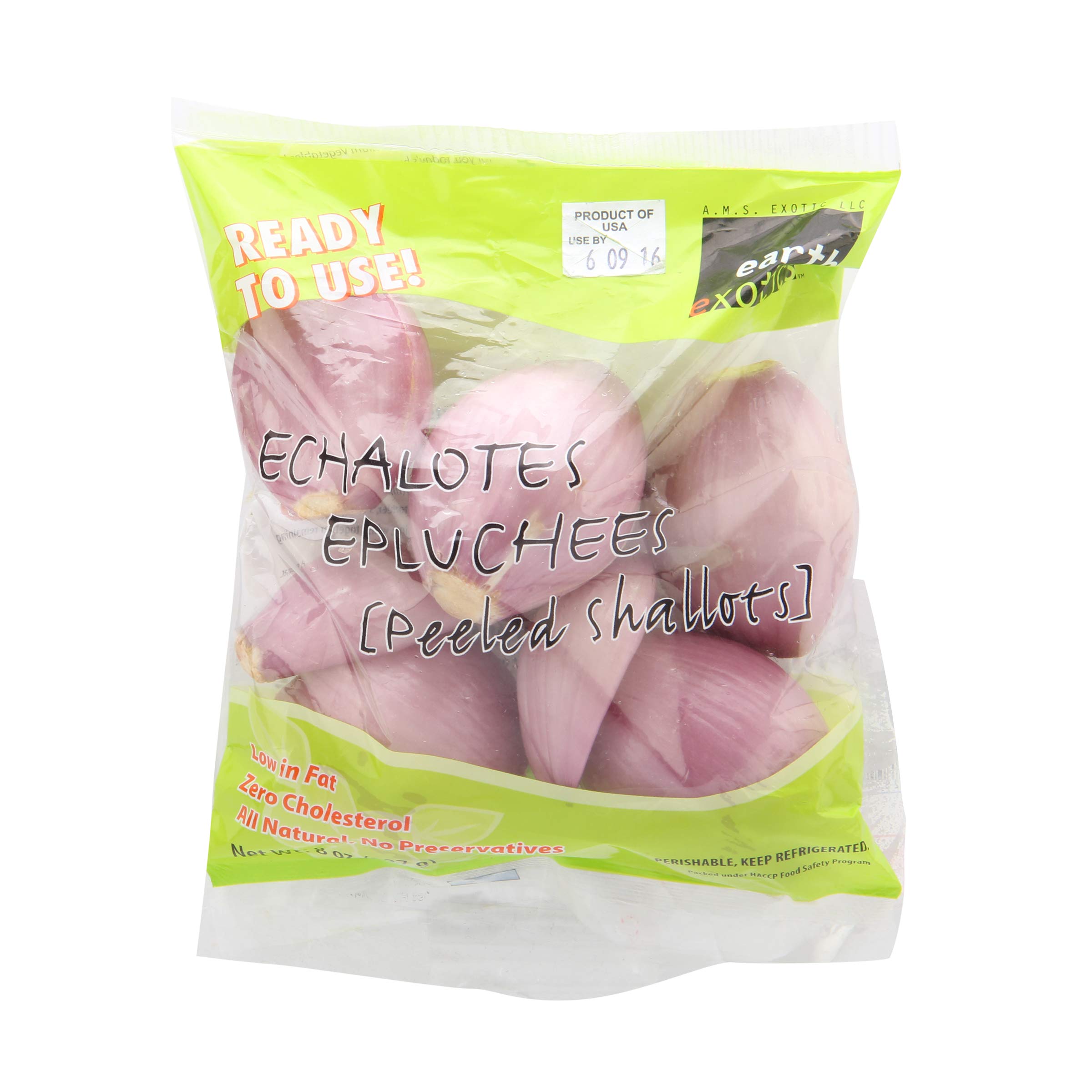 Organic Peeled Shallots, 3 Ounce