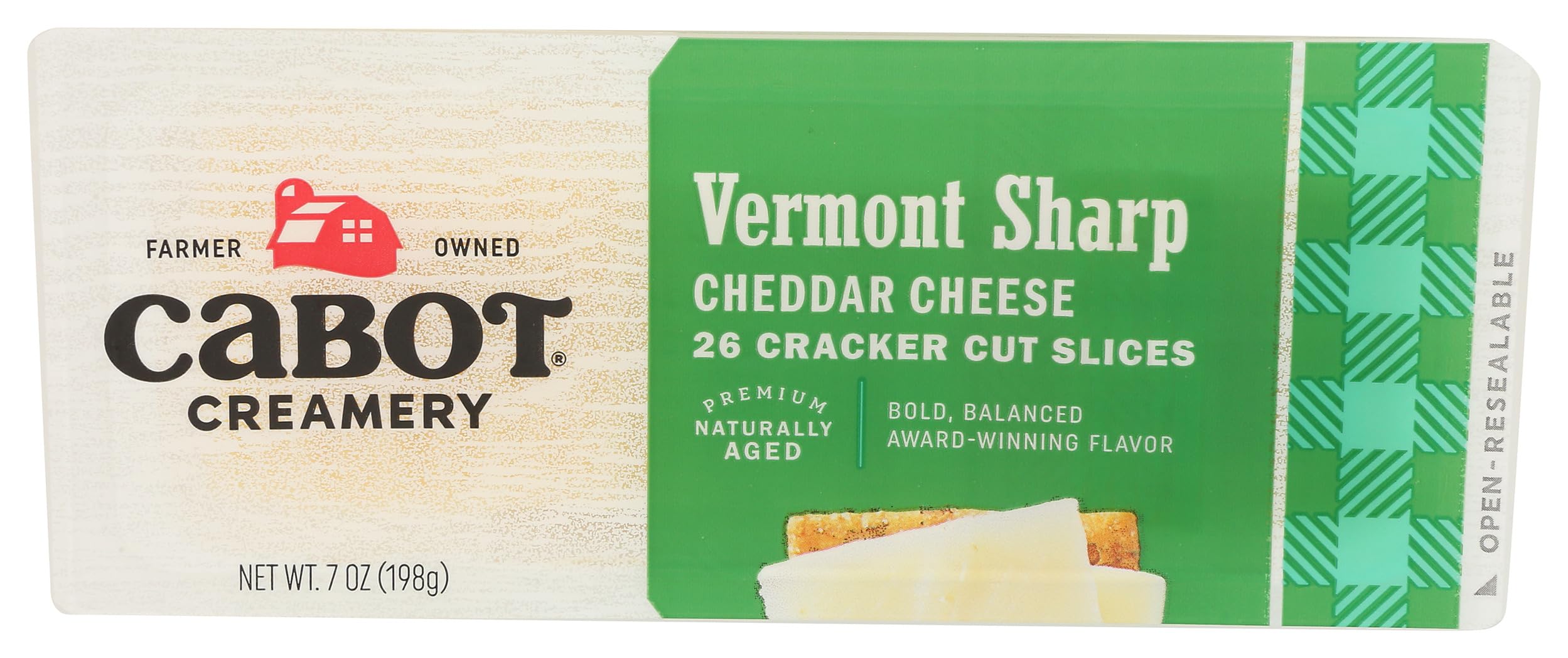 Cabot Vermont, Sharp White Cracker Cuts, 7 Ounce