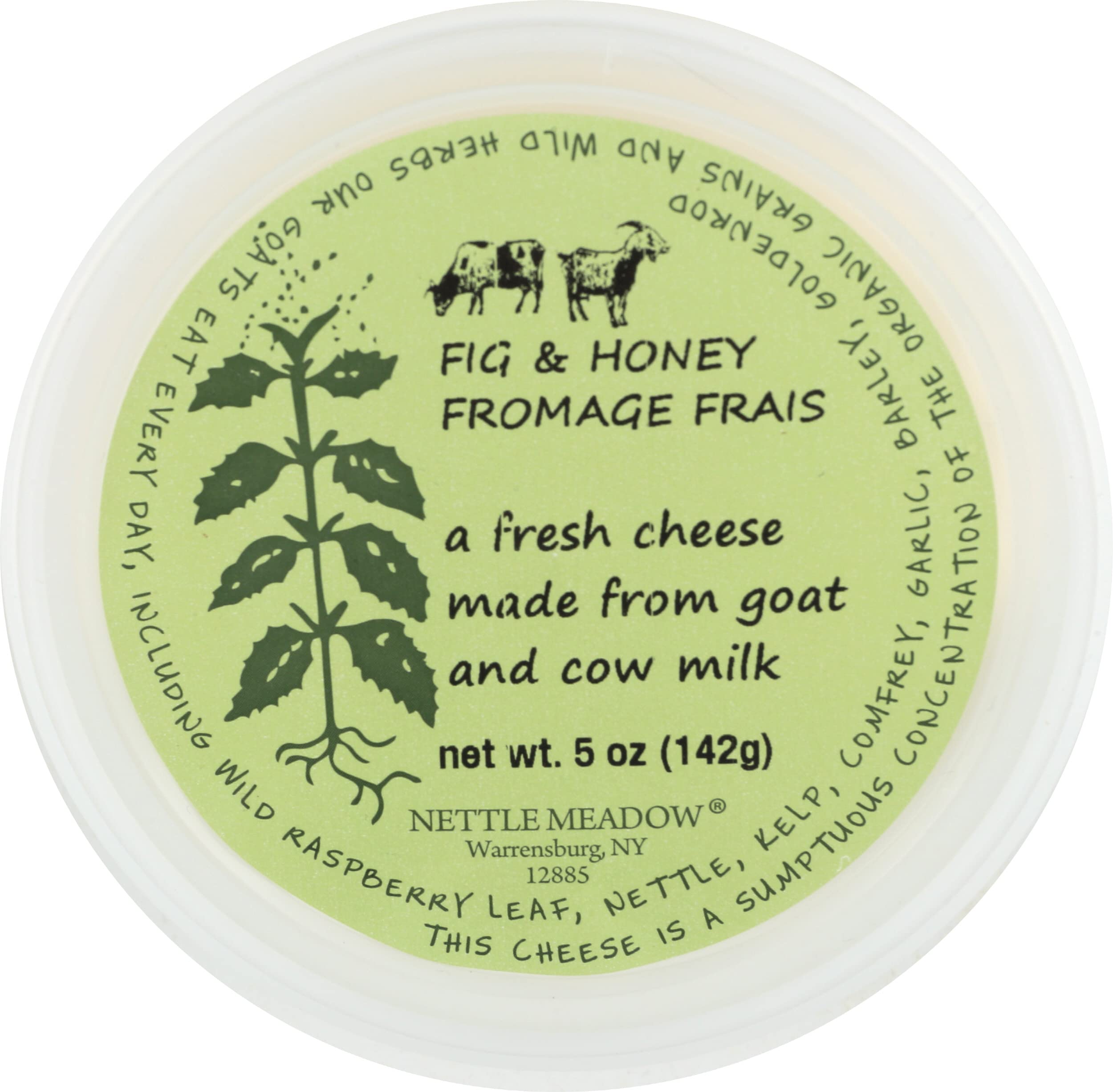 Nettle Meadow Farm Fromage Frais Fig, 5 Ounce