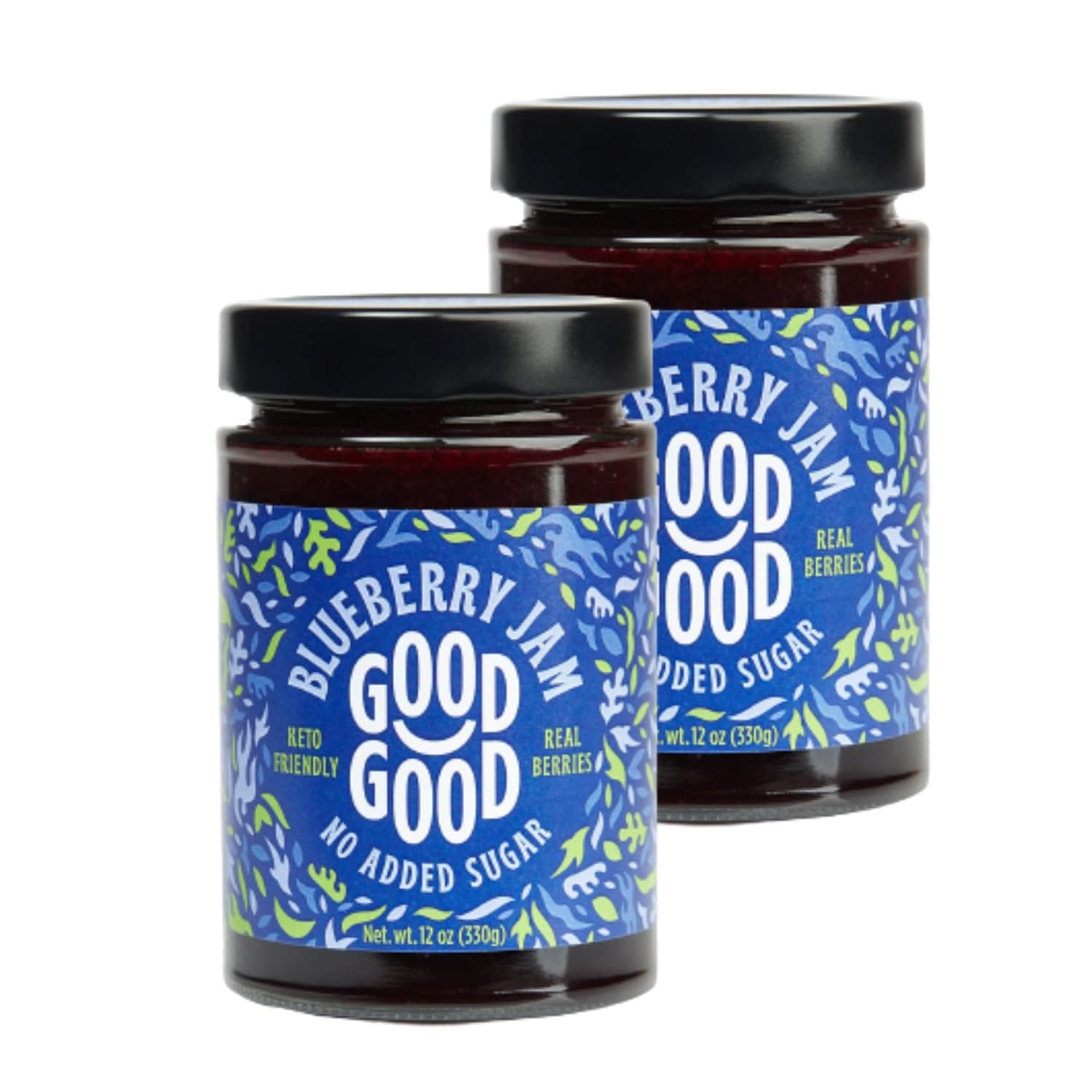 GOOD GOOD No Added Sugar Jam (Blueberry)