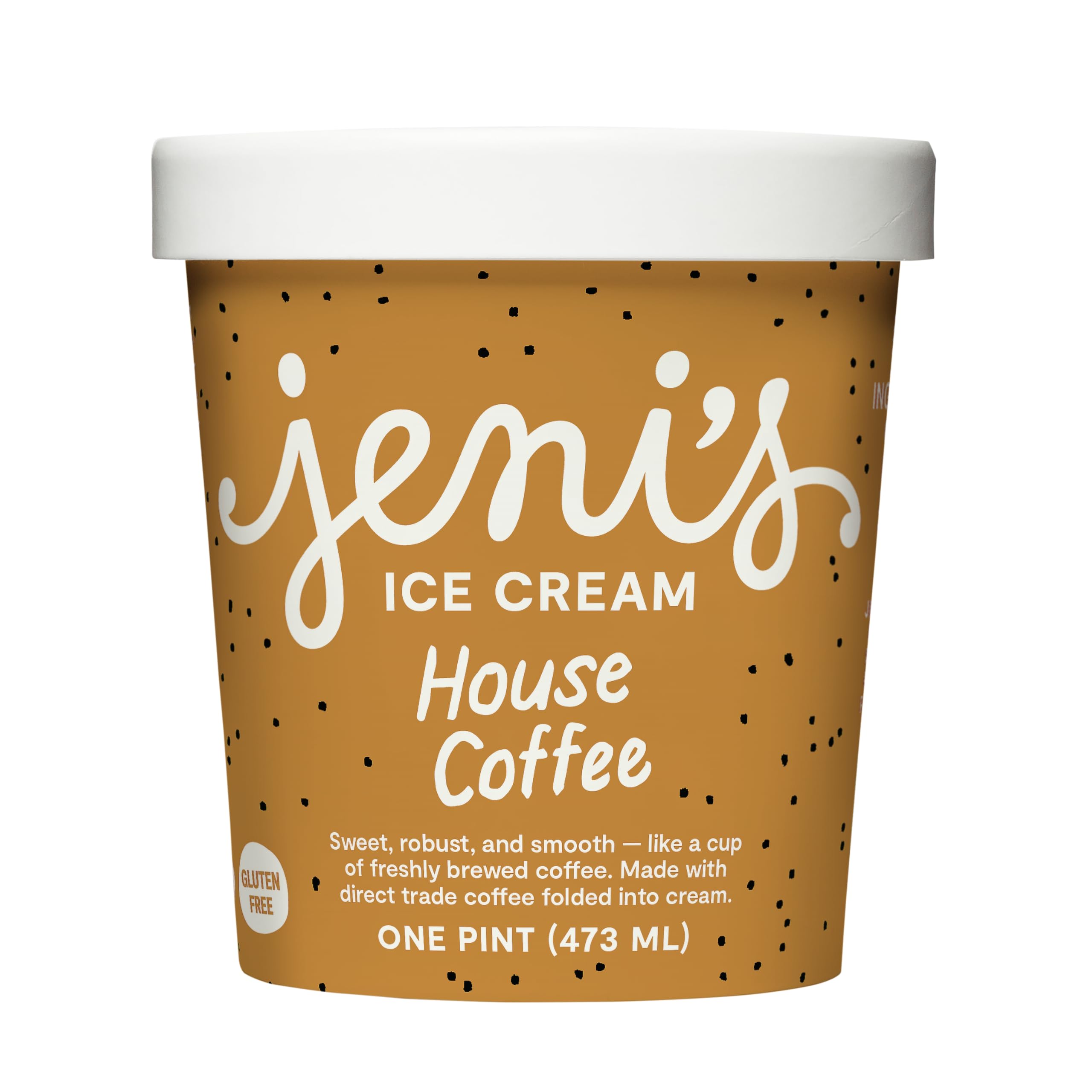 Jenis Splendid Ice Creams Frozen Ice Cream House Coffee, 16 Fl Oz