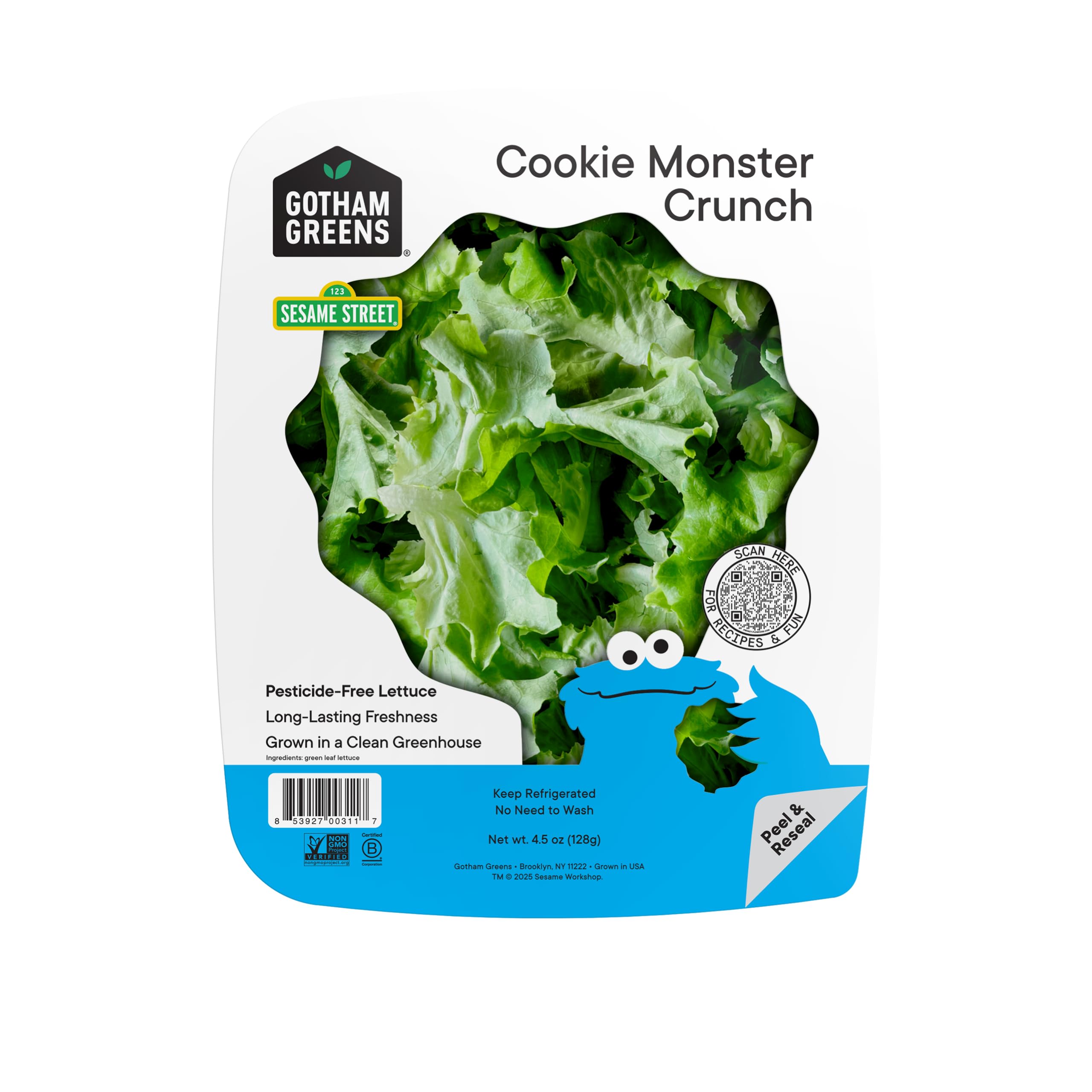 Gotham Greens Greenhouse Crunch Lettuce, Iceberg, 4.5 Ounce