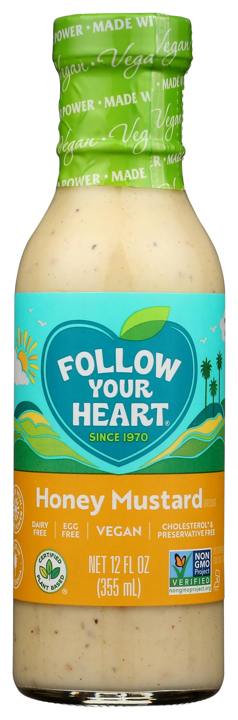 Follow Your Heart Dressing Honey Mustard, 12 Fl Oz