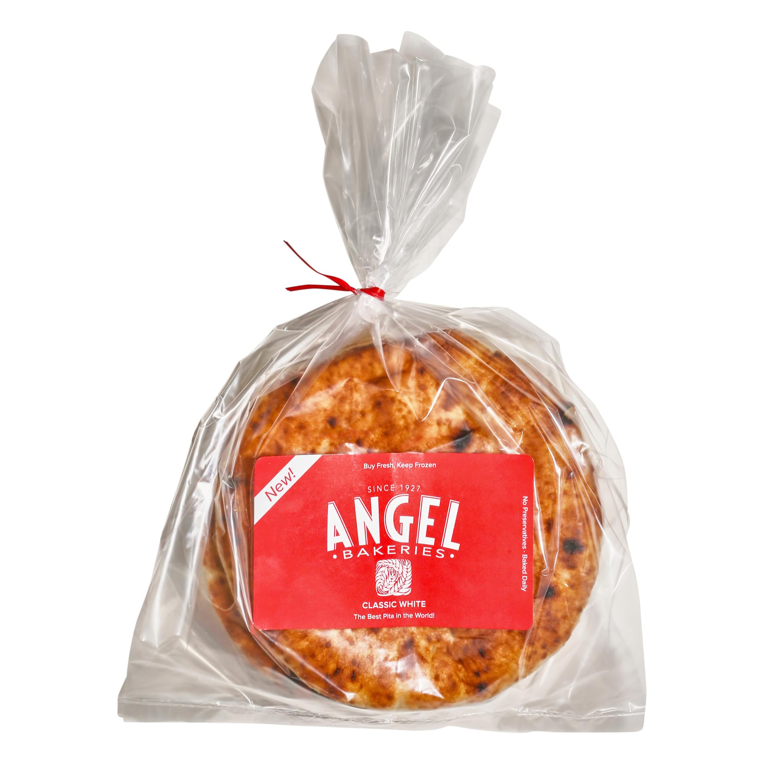 Angel Bakeries, Bread Pita 4 Pack, 12 Ounce
