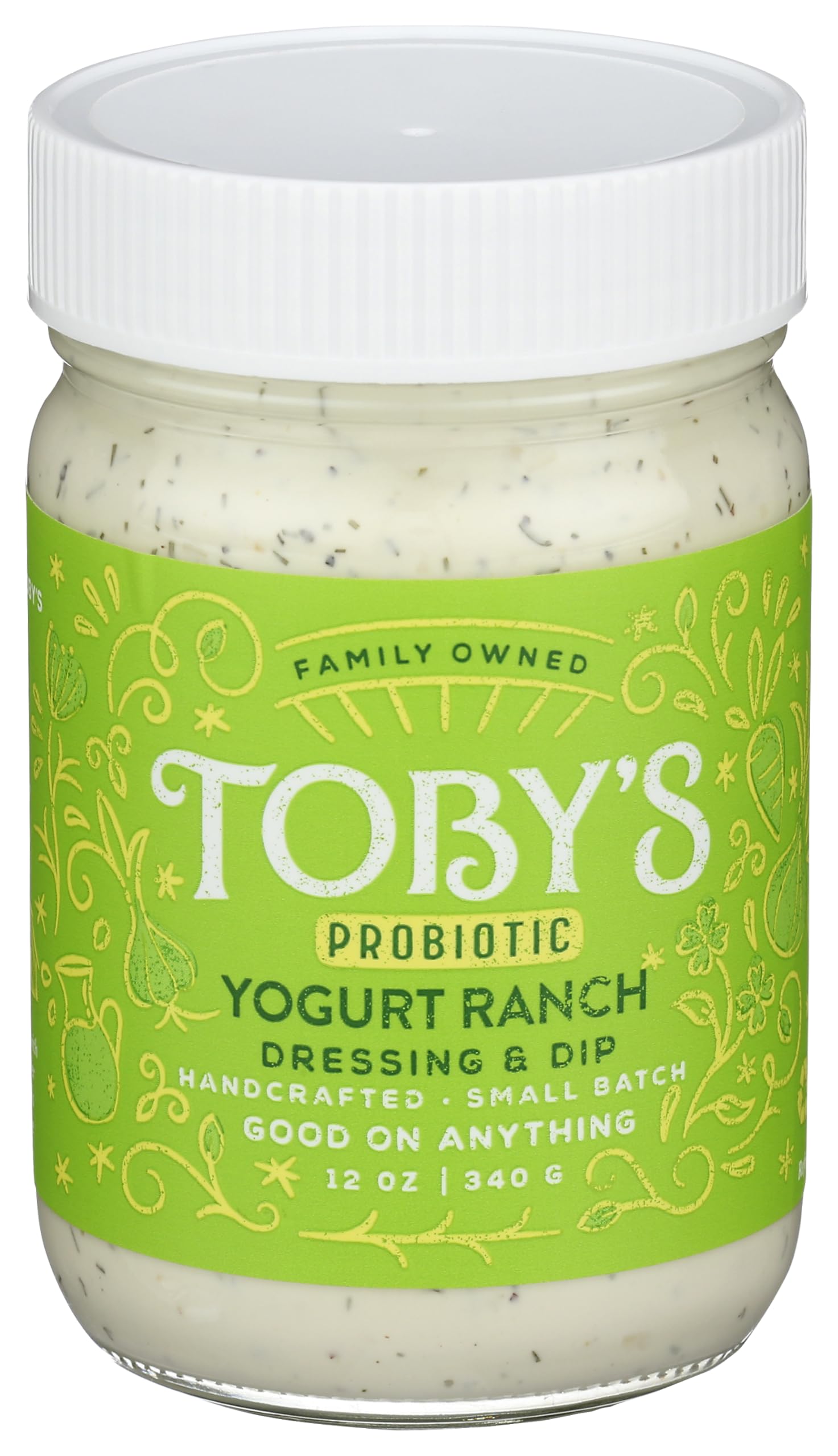 Toby's Probiotic Yogurt Ranch Dressing & Dip
