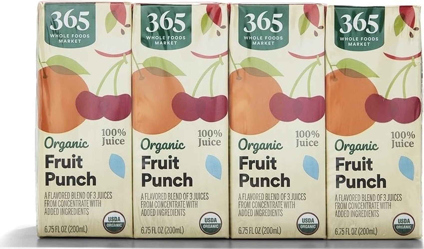 Organic Fin-Tastic Fruit Punch, 8 Pack