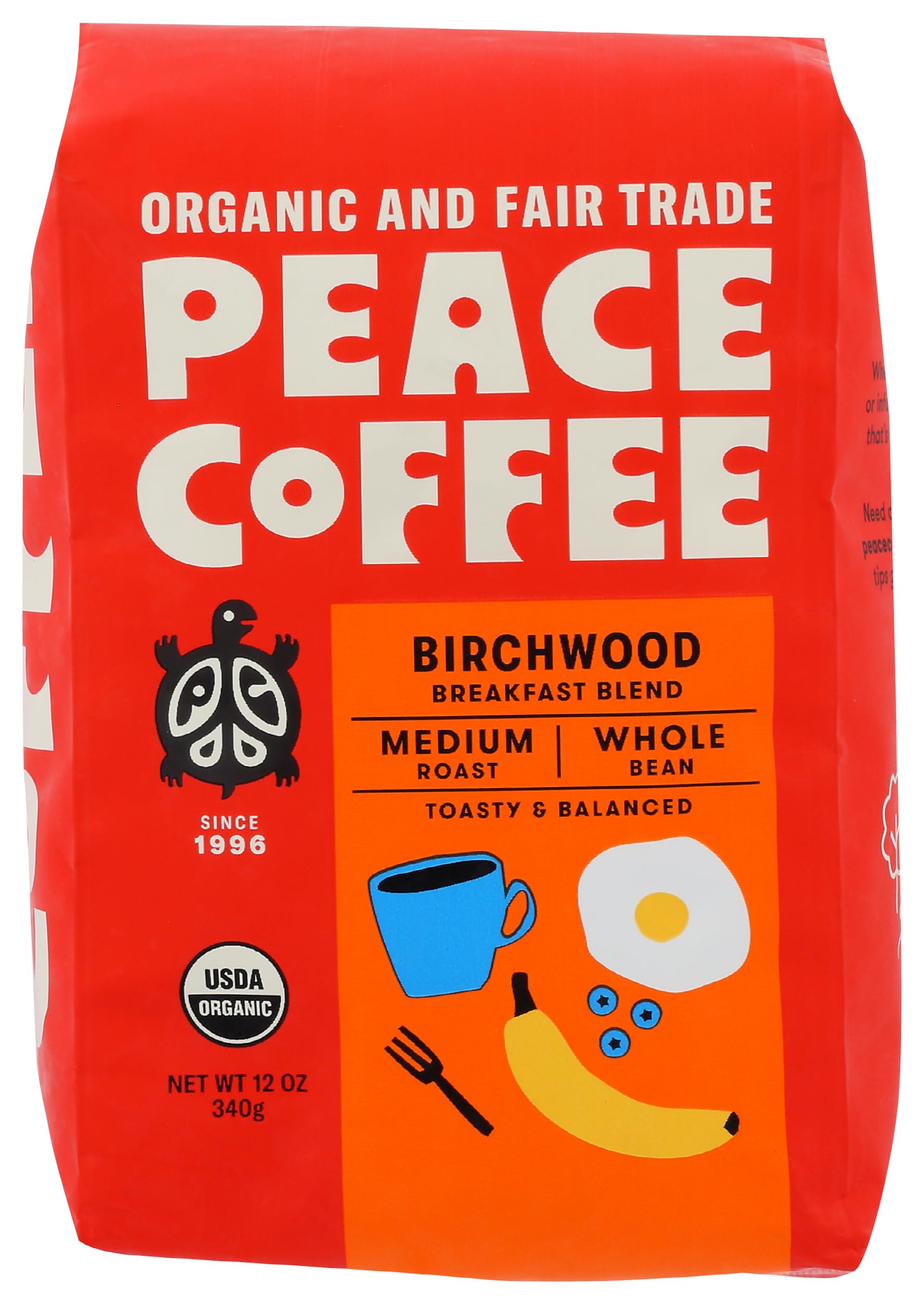 Birchwood Organic Whole Bean, 12 Ounce