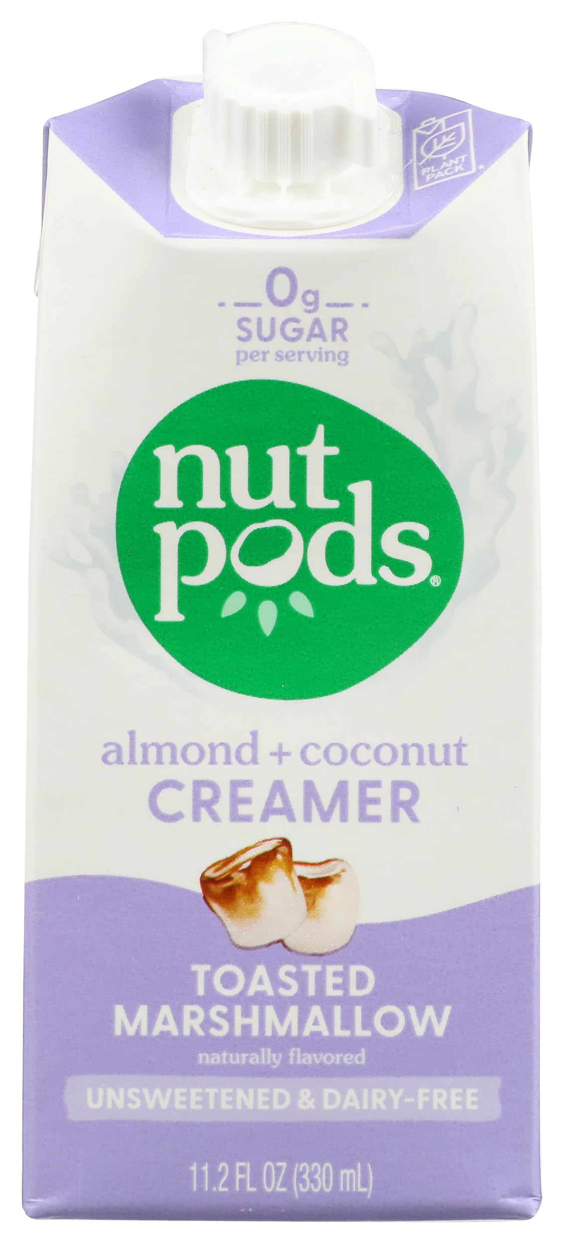 Nutpods Toasted Marshmallow Unsweetened Dairy Free Creamer, 11.2 FZ