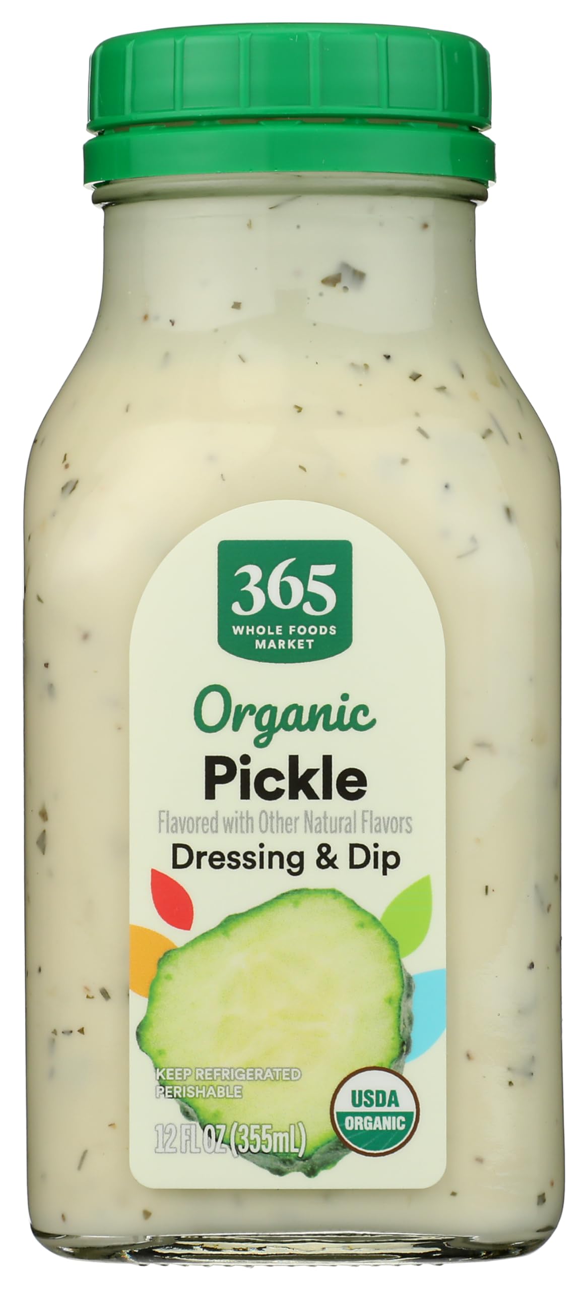 365 by Whole Foods Market Organic Pickle Dressing and Dip, 12 FZ