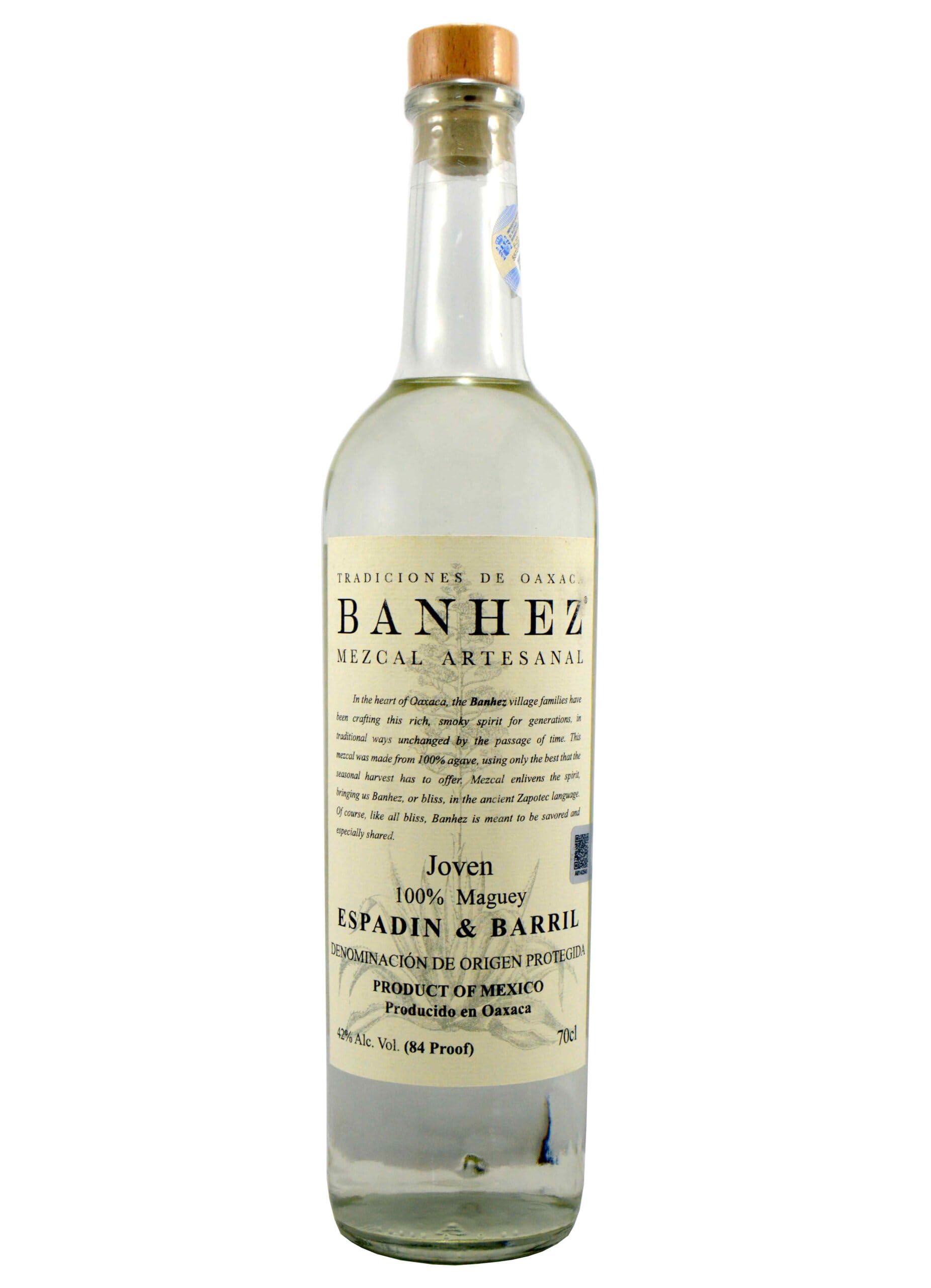 Banhez Mezcal Espadin & Barril, 750 ML