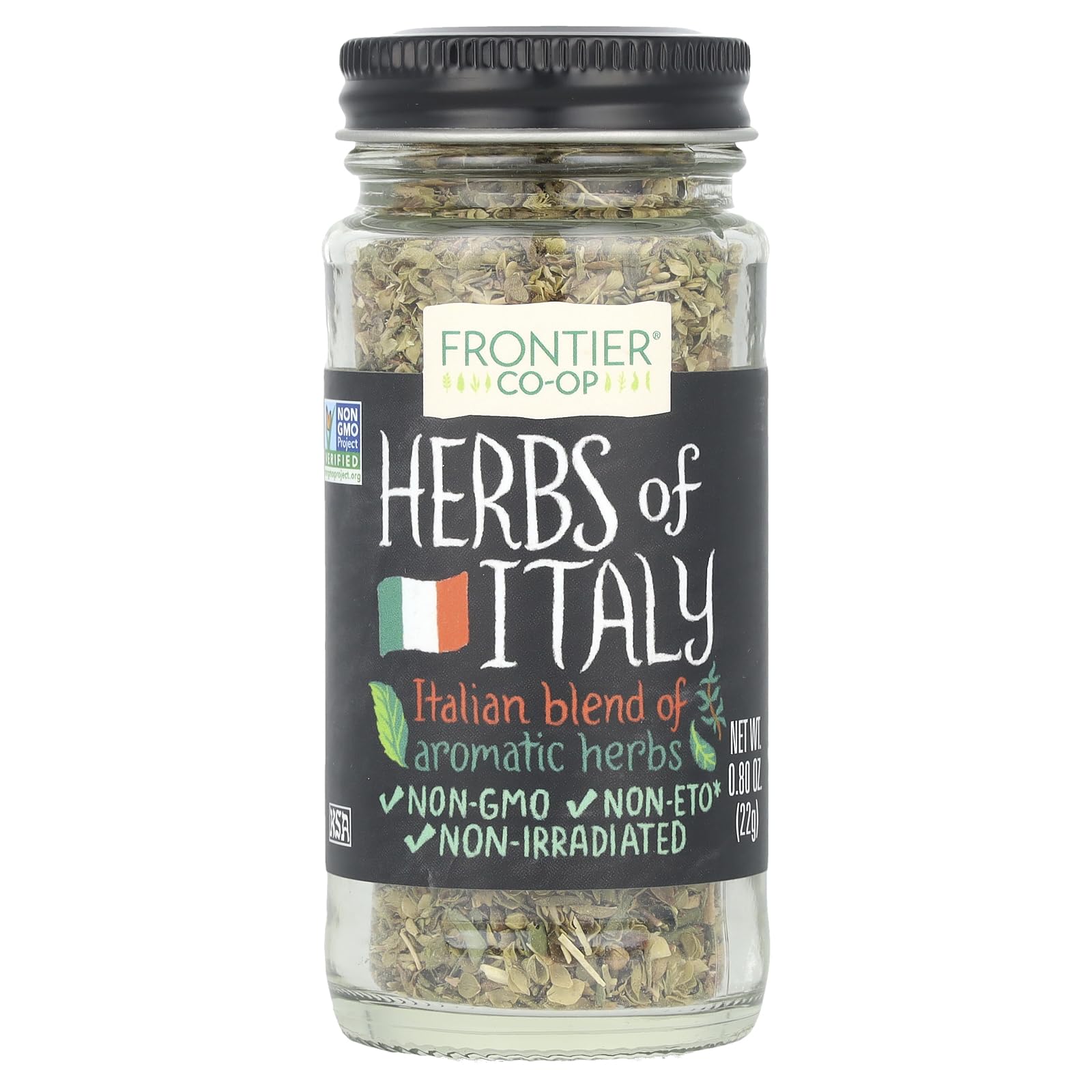Frontier Herb Italy Blend Spice - Salt - Free Blend - 0.8 Ounces