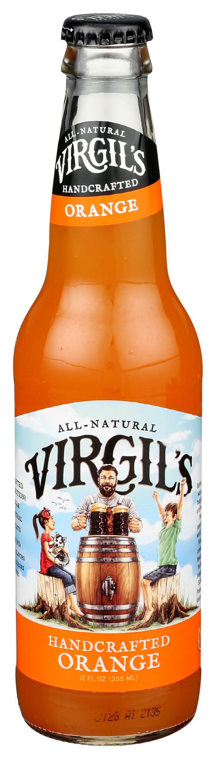 Virgils Orange Cream Soda, 12 FZ