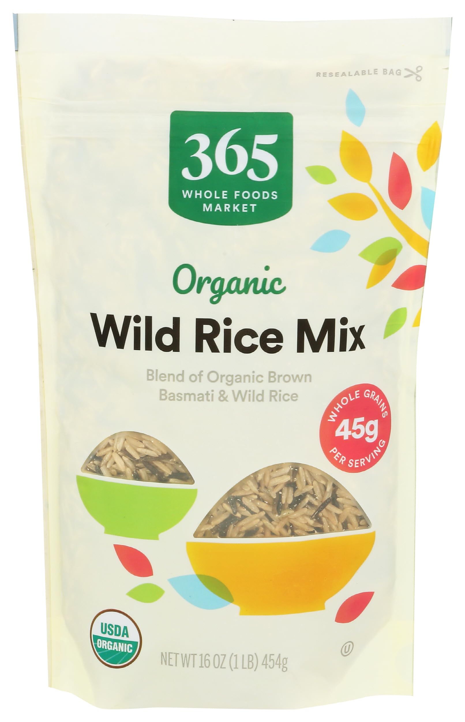 365 by Whole Foods Market Organic Wild Rice Mix, 16 Ounce