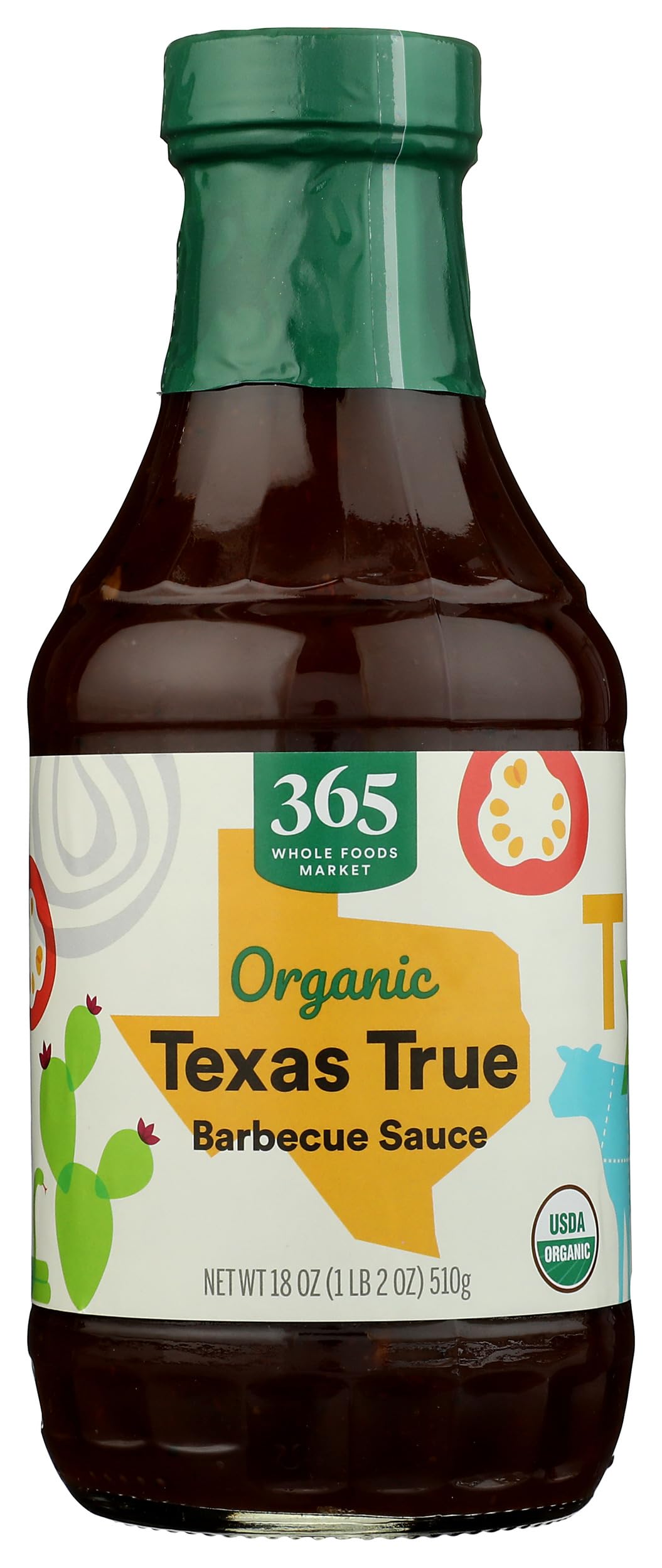 Organic Texas True Barbecue Sauce, 18 Oz