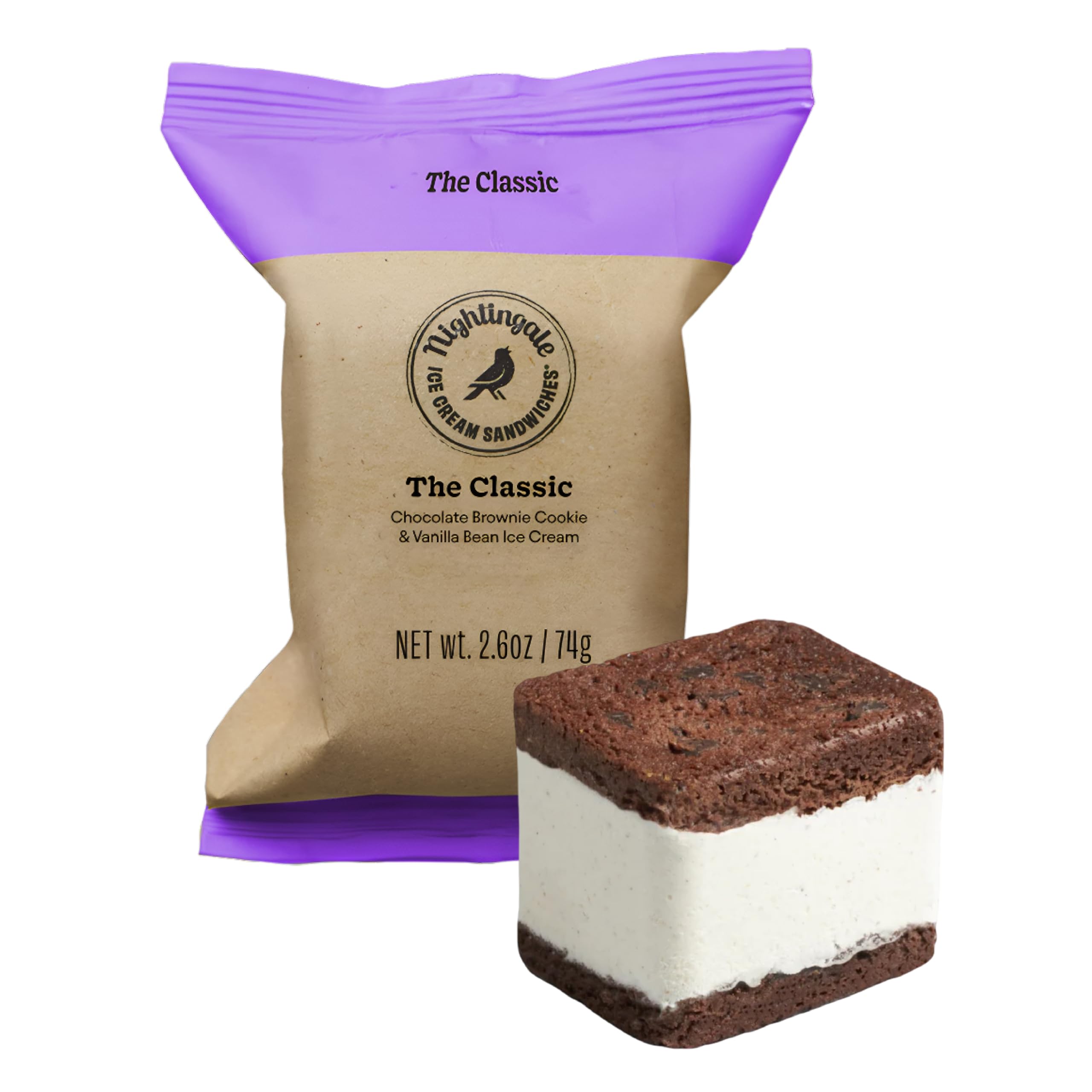 The Classic Ice Cream Sandwich, 2.6 Ounce (Pack of 1)