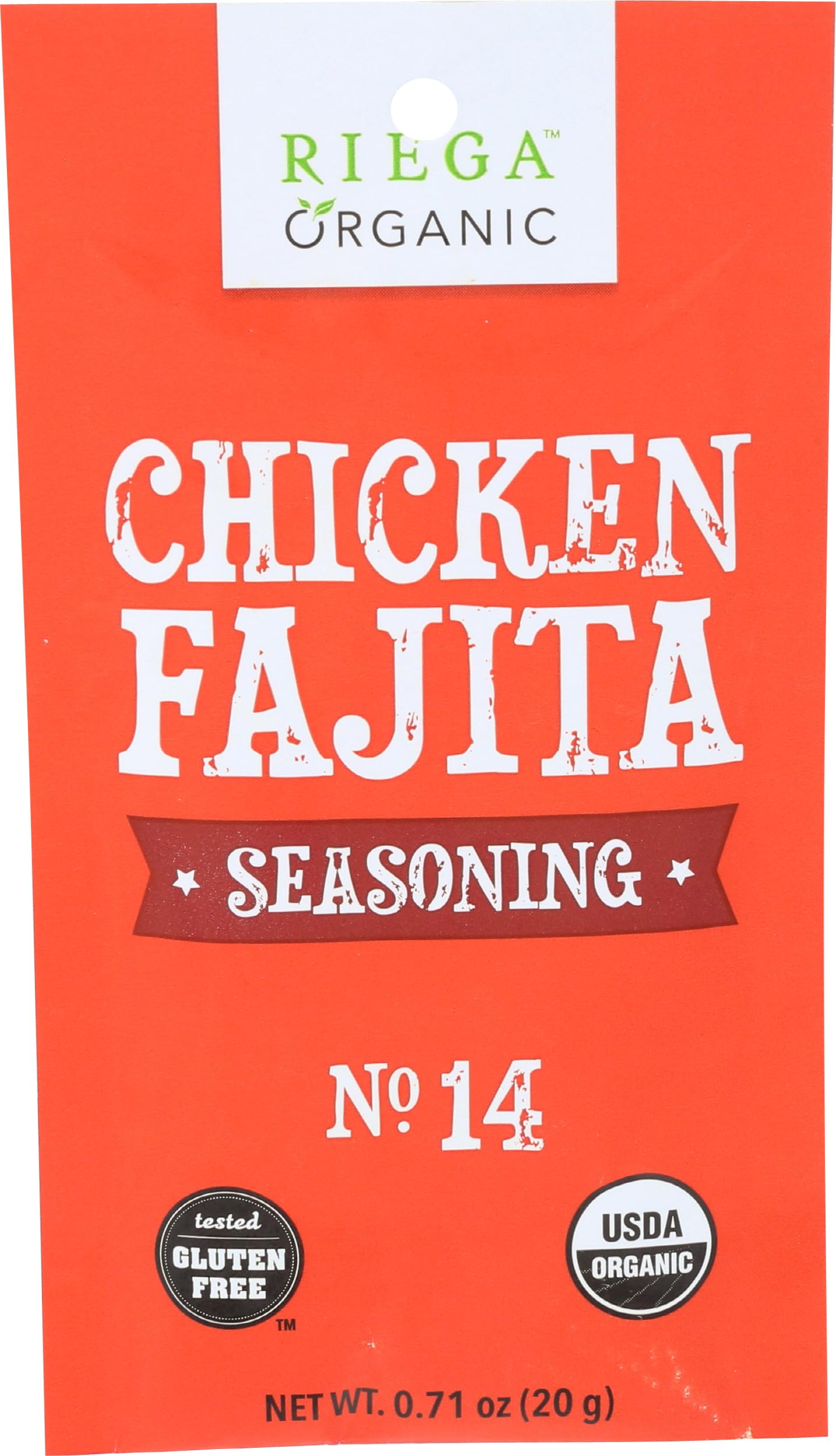 Seasoning Pouch Chicken Fajita Organic, 0.71 Ounce