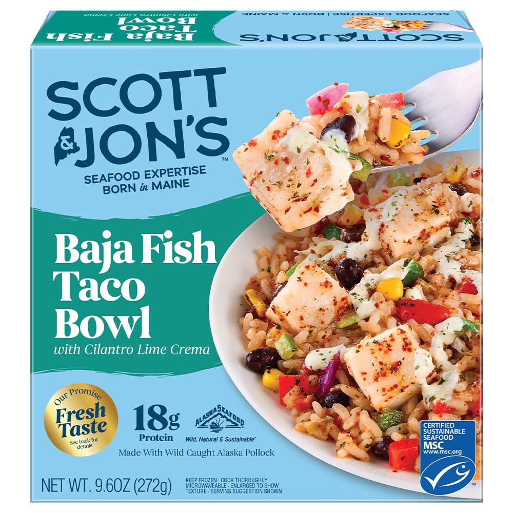 Scott & Jons Fish Baja Taco Bowl, 9.6 OZ