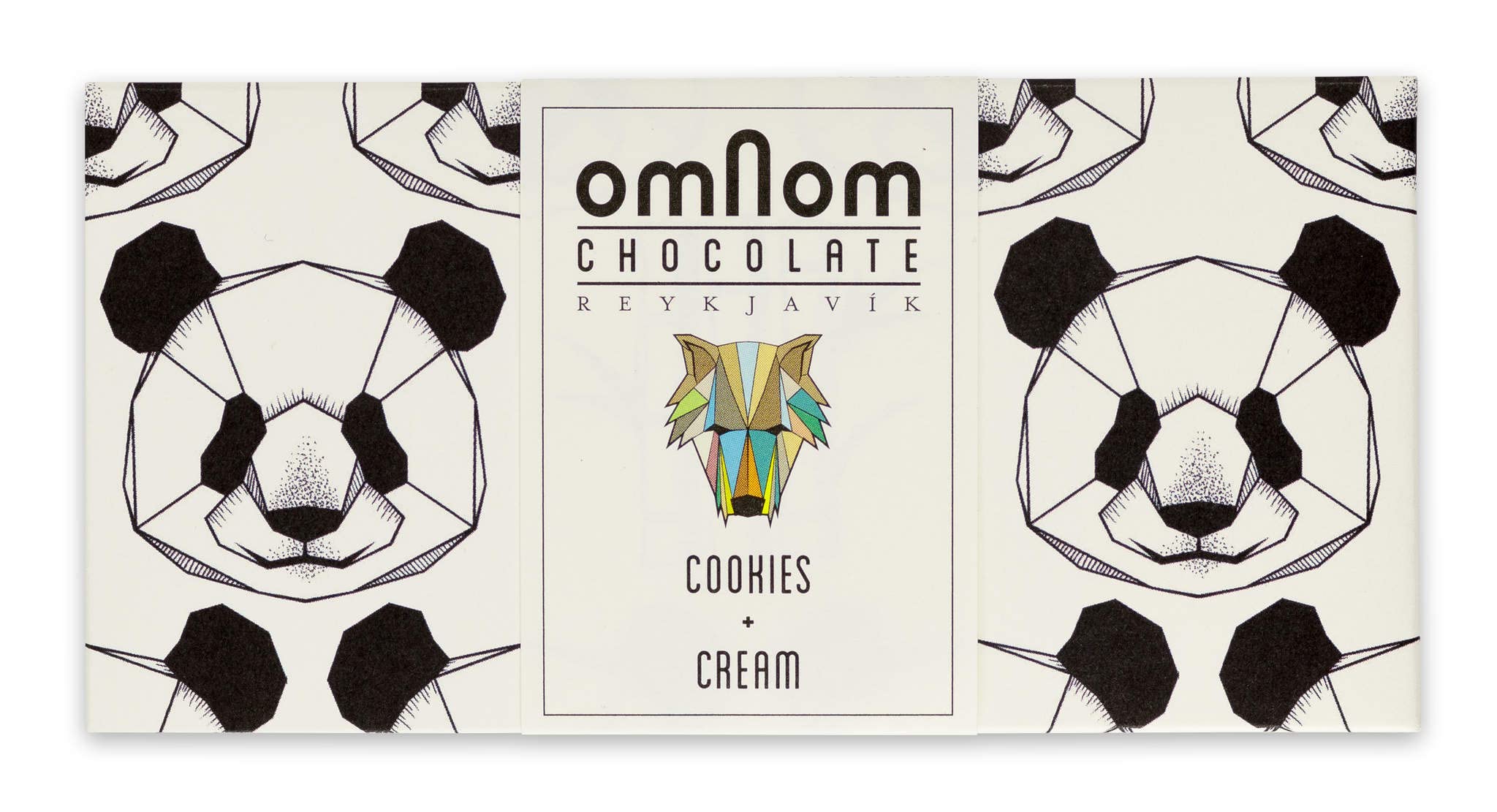 Omnom Cookies and Cream Chocolate Bar, 2.1 OZ