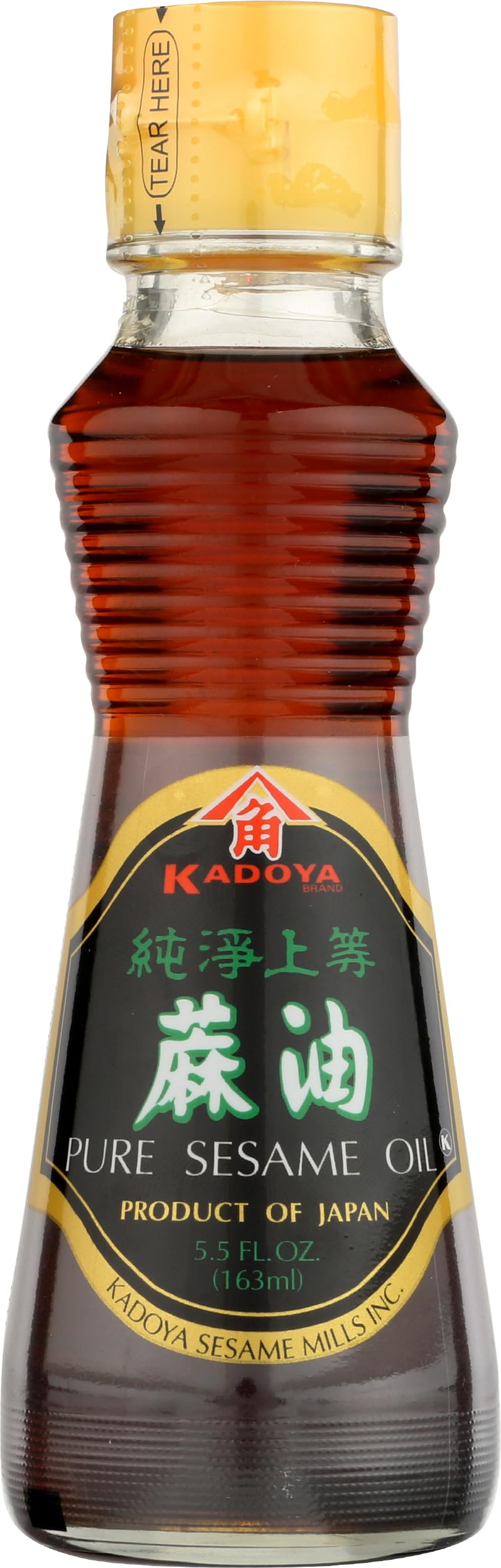 Kadoya 100% Pure Sesame Oil 5.5 oz Packaging may vary