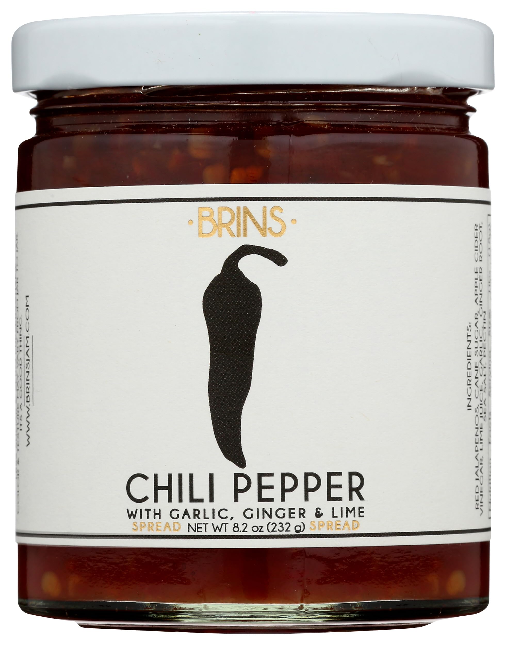 Brins, Jam Chili Pepper, 7.5 Ounce