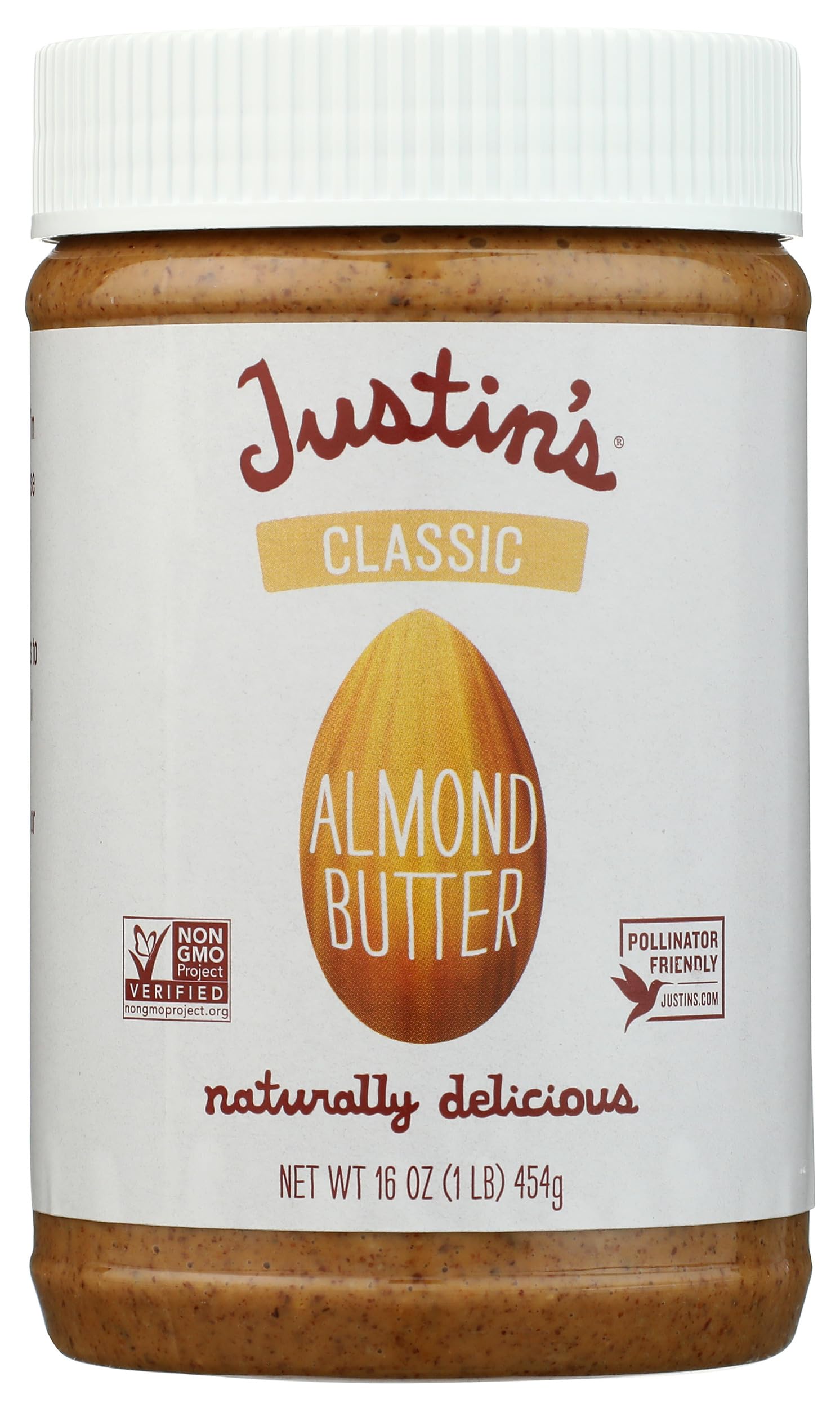 Justin's, Almond Butter Classic Jar, 16 Ounce
