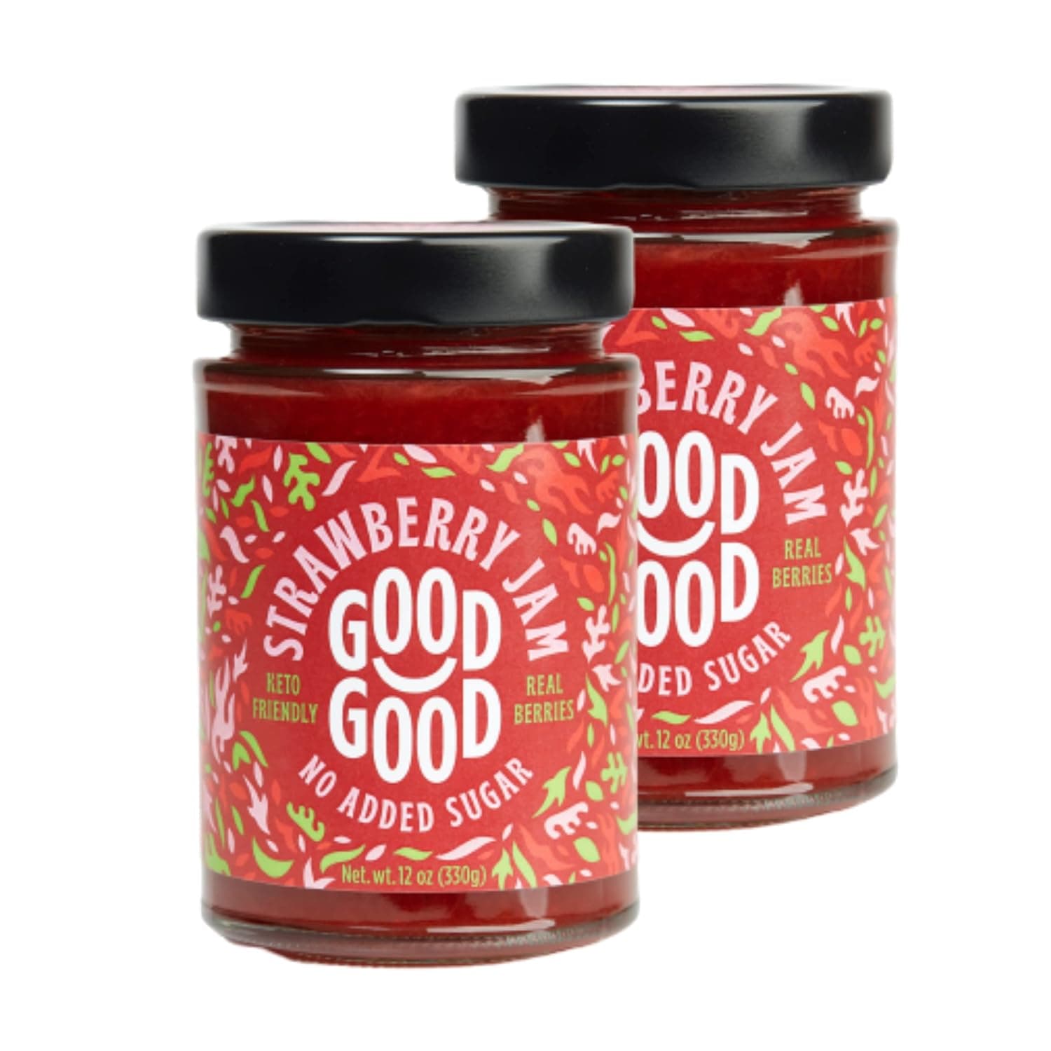 GOOD GOOD No Added Sugar Jam (Strawberry)