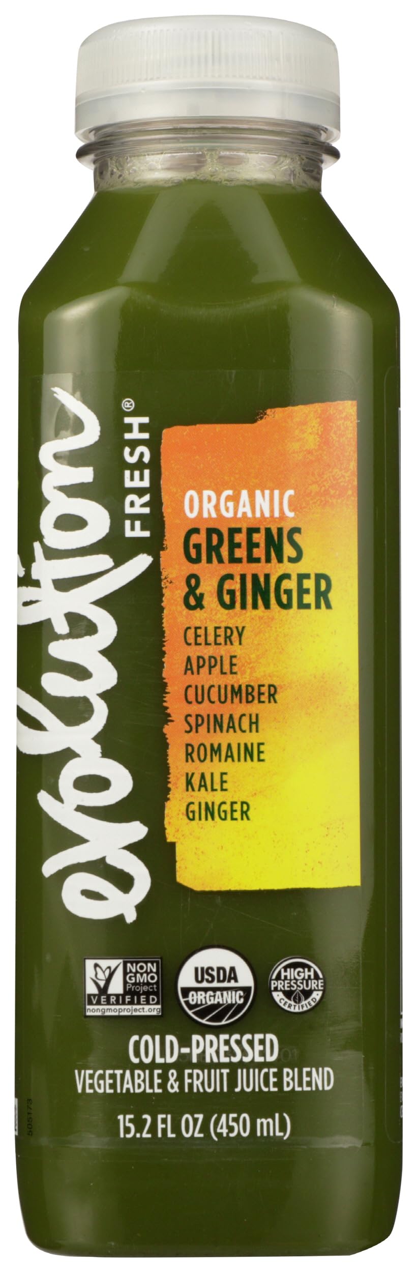 Juice Sweet Greens Ginger Organic, 15.2 Fl Oz