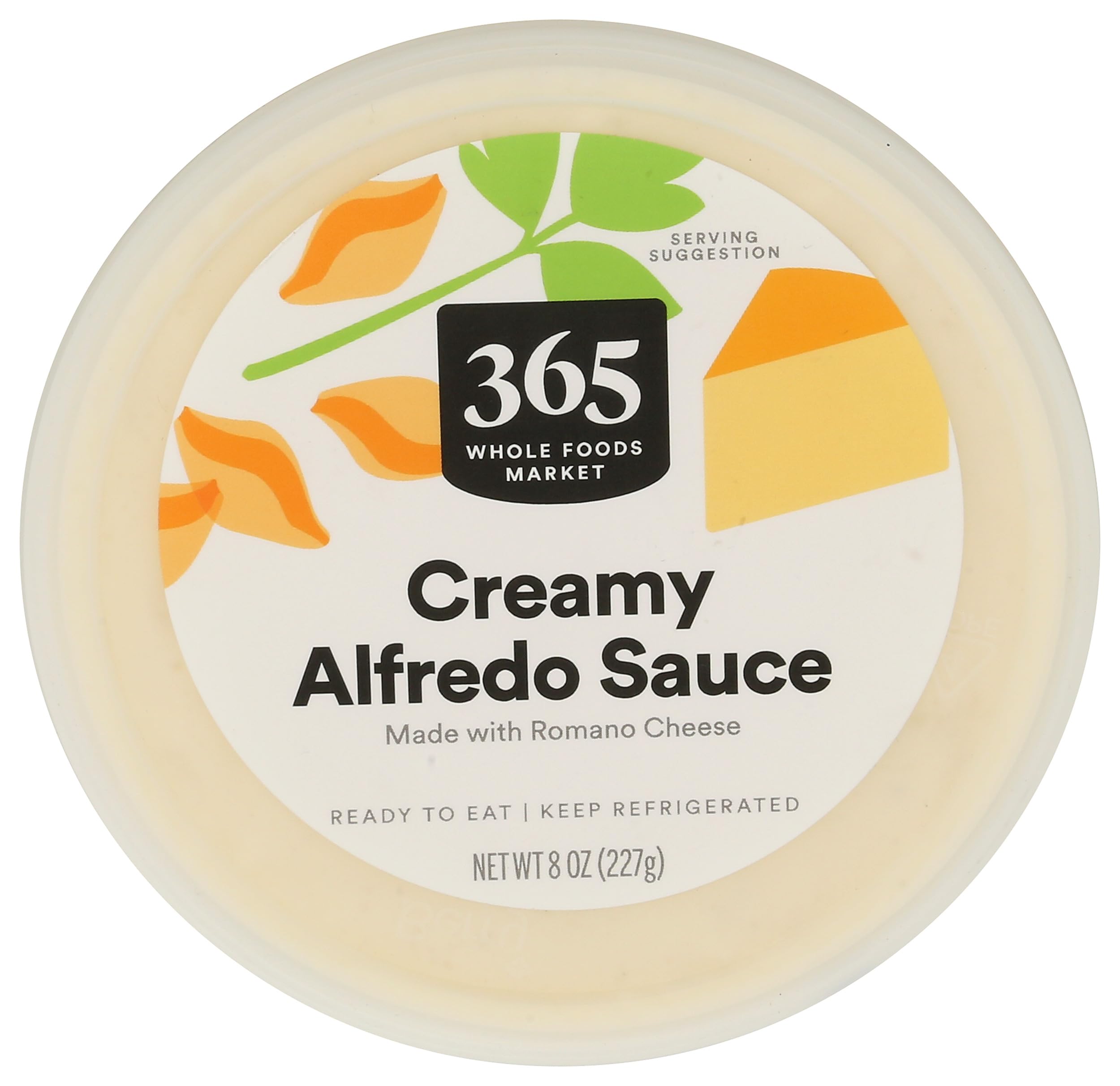 Whole Foods Market Sauce Alfredo, 8 Ounce