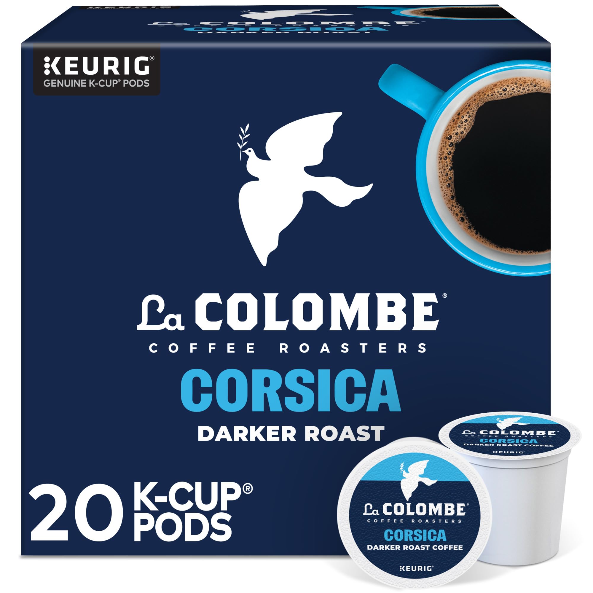 La Colombe Coffee Pods Corsica, 7.8 Ounce