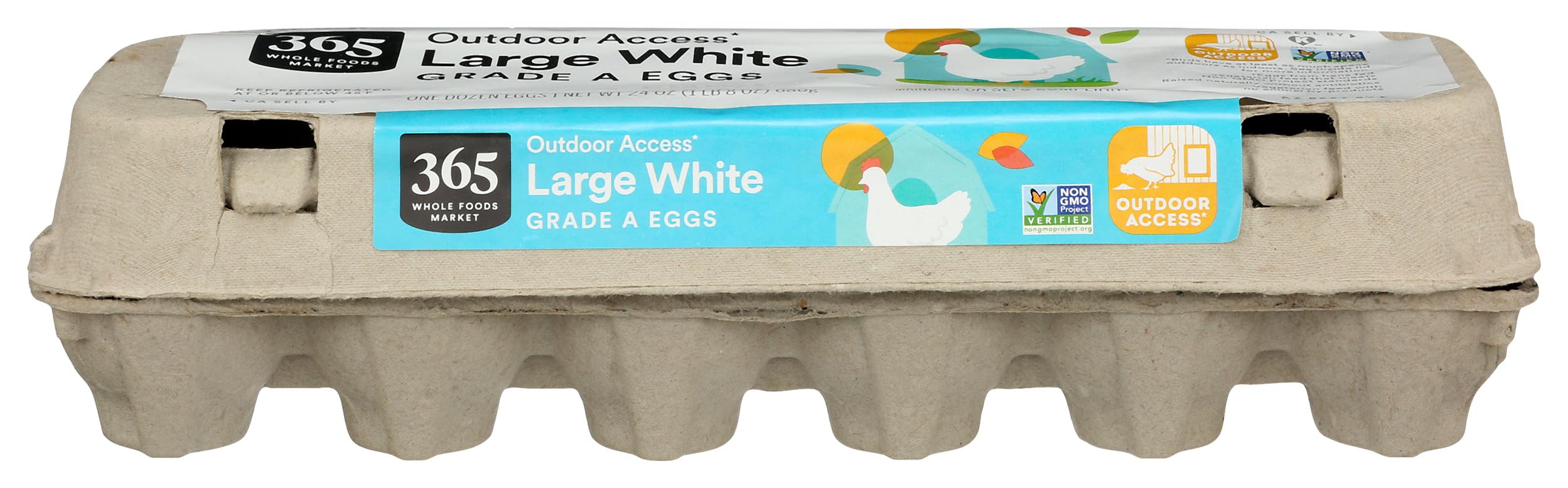 Large White Grade A Eggs, 12 ct