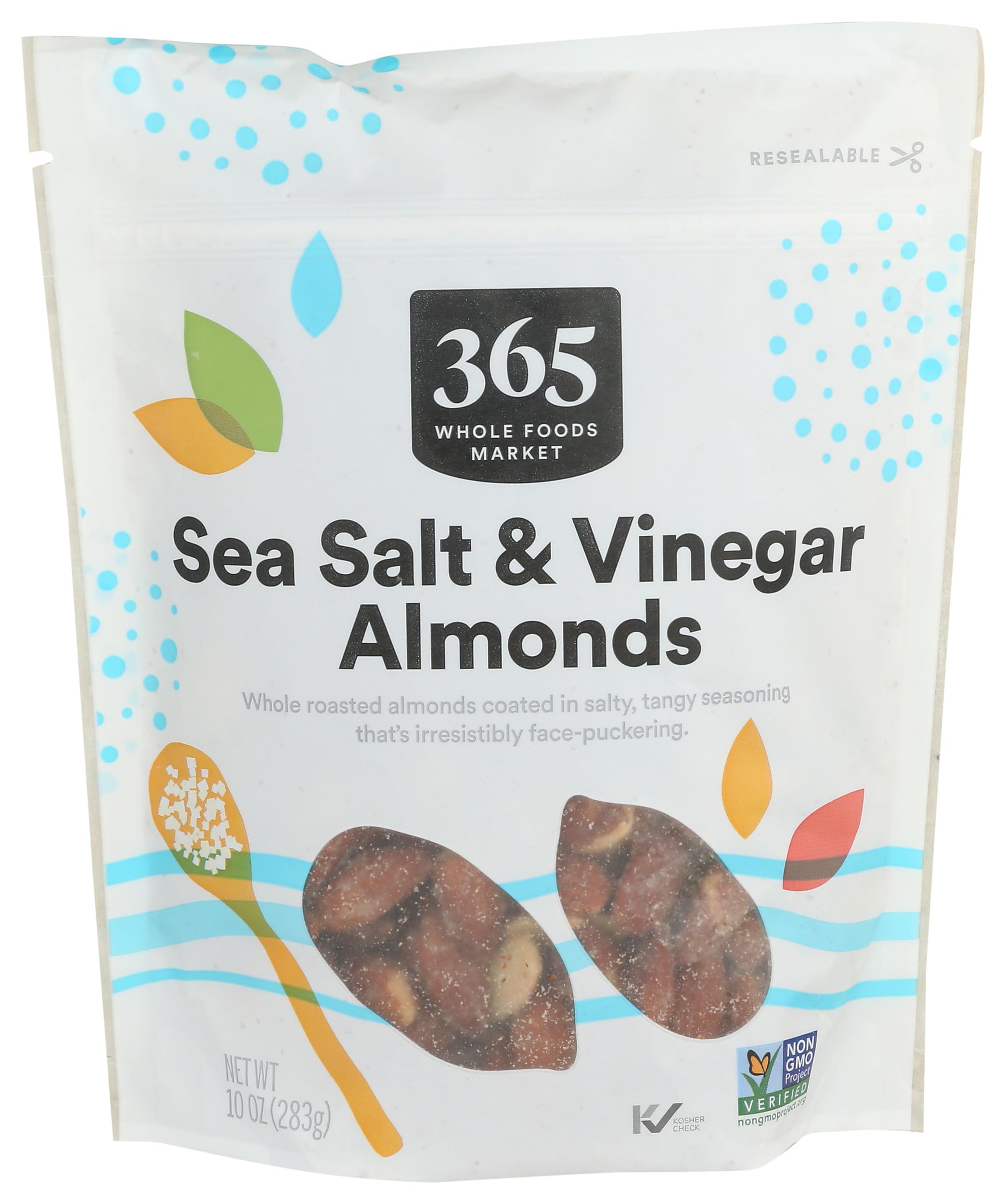 Almond Seasoned Sea Salt & Vinegar, 10 Ounce