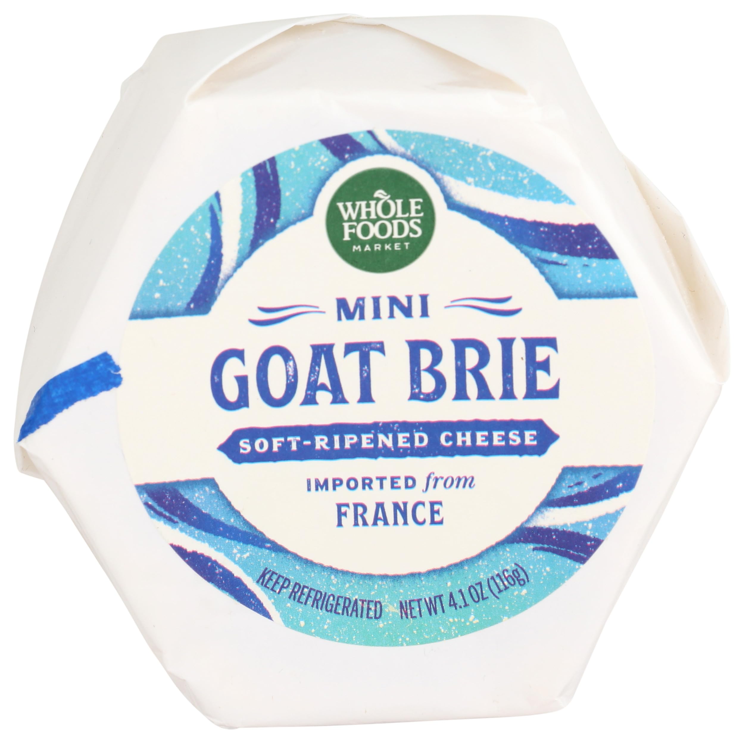 Whole Foods Market Mini Goat Brie, 4.1 OZ