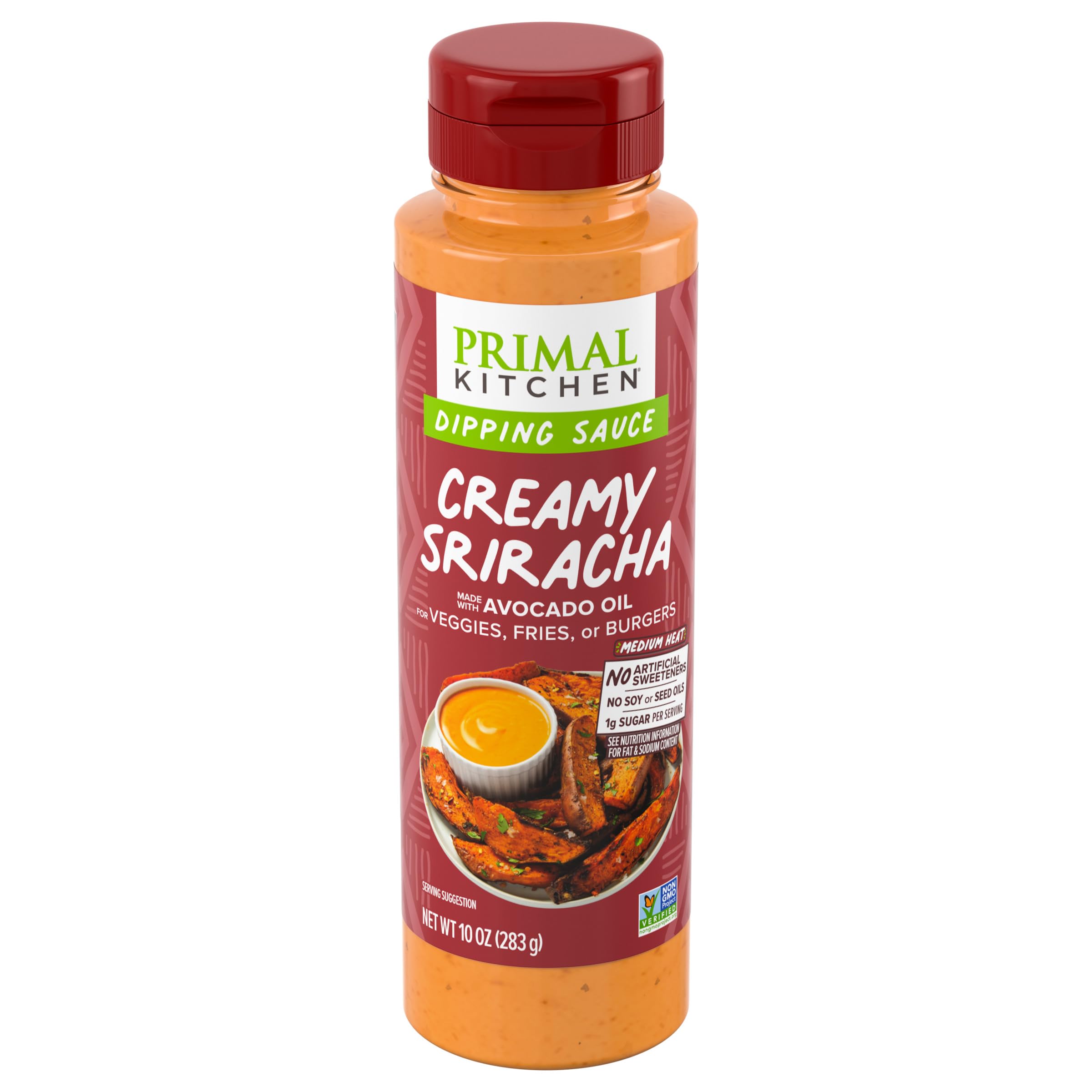 Primal Kitchen Creamy Sriracha Dipping Sauce, 10 oz