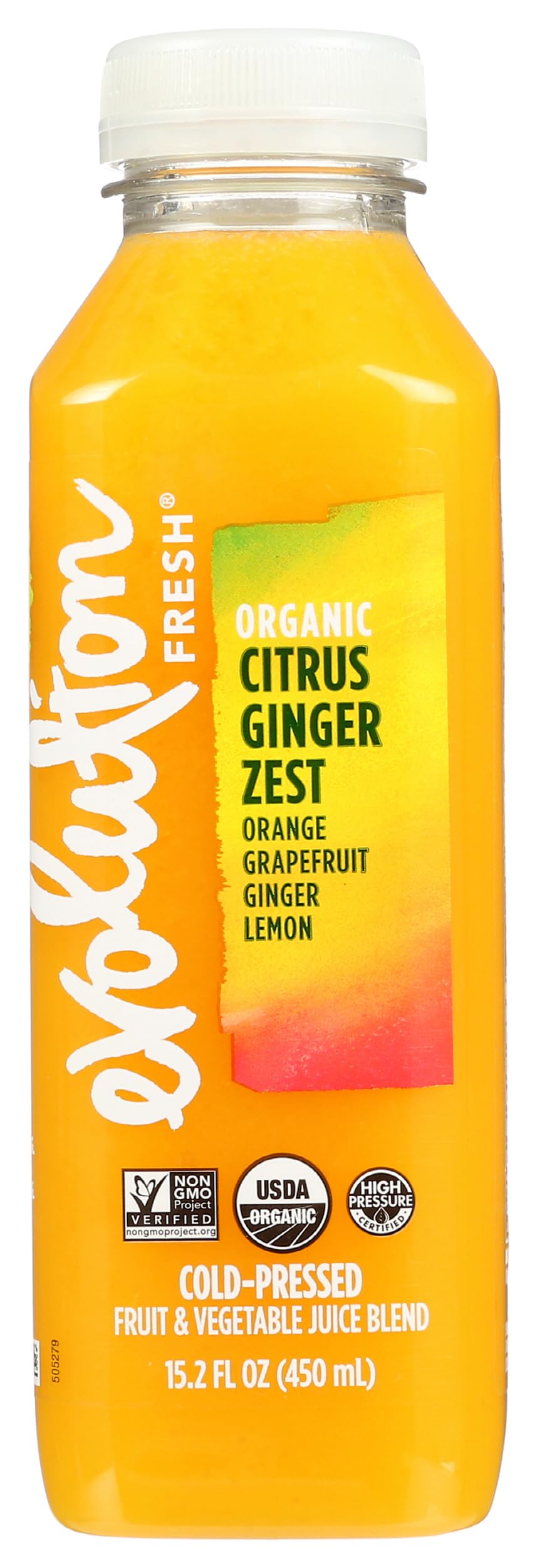 Organic Citrus Ginger Juice, 15.2 Ounce