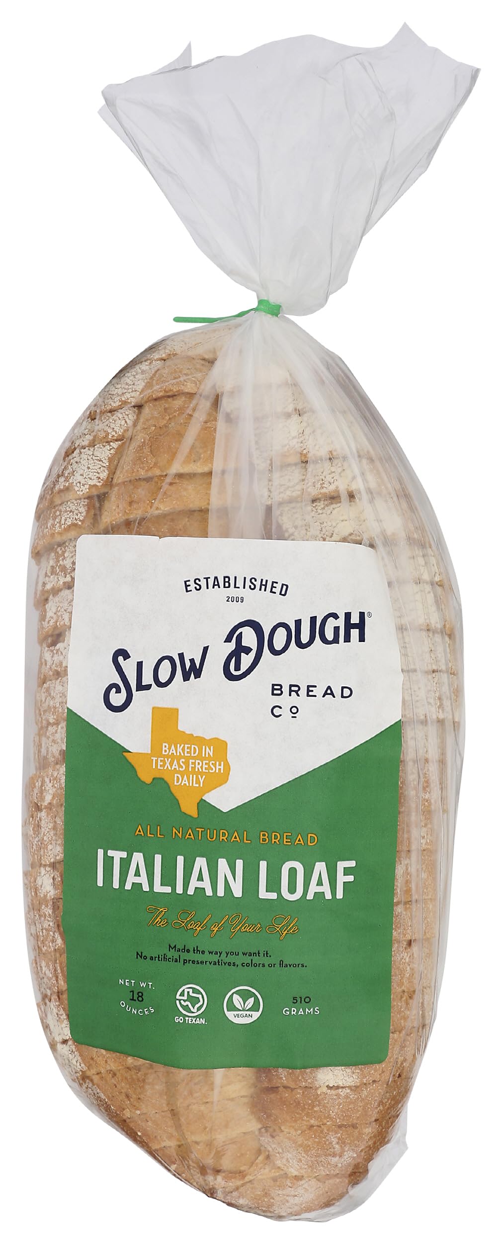 Slow Dough, Bread Italian Loaf, 16 Ounce