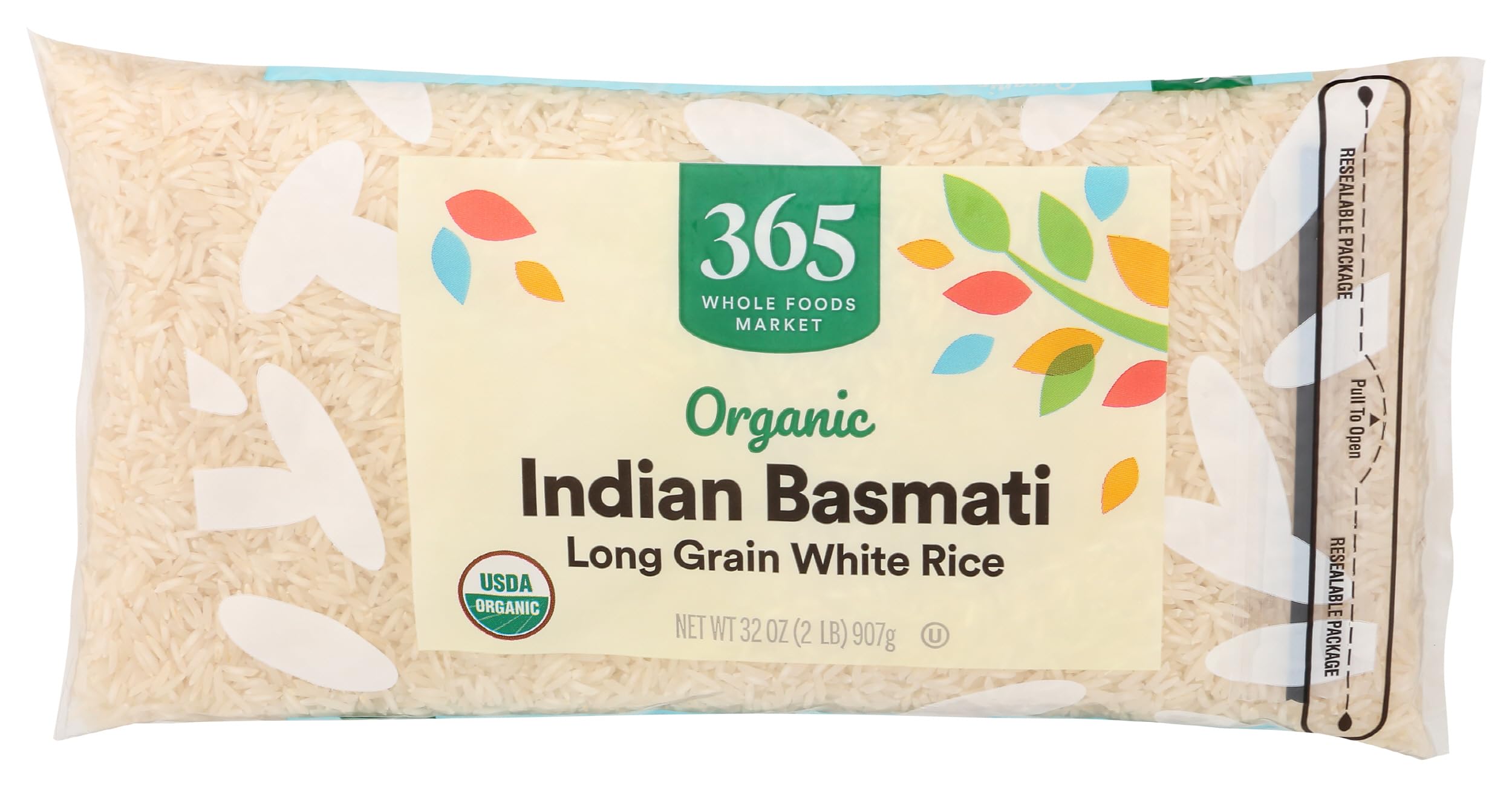 Organic White Basmati Indian Rice, 32 Ounce