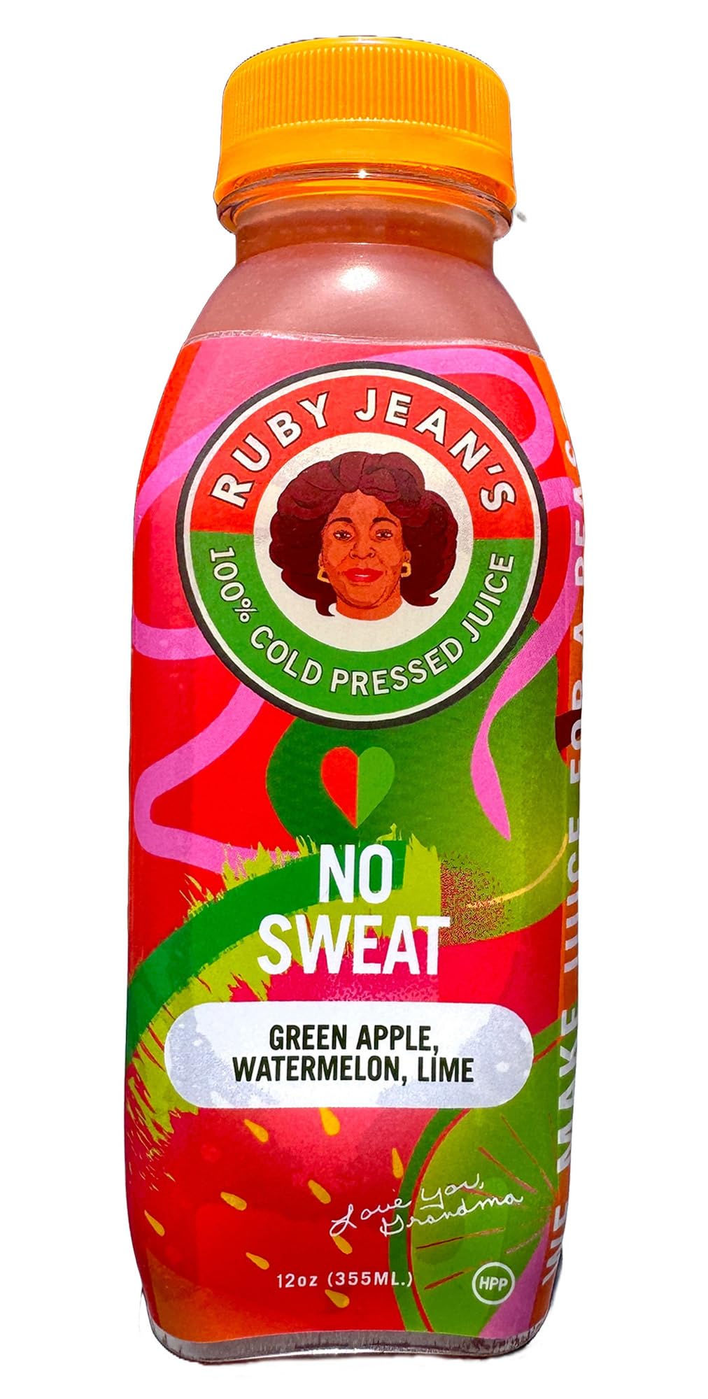 Ruby Jean's, Juice No Sweat, 12 Fl Oz