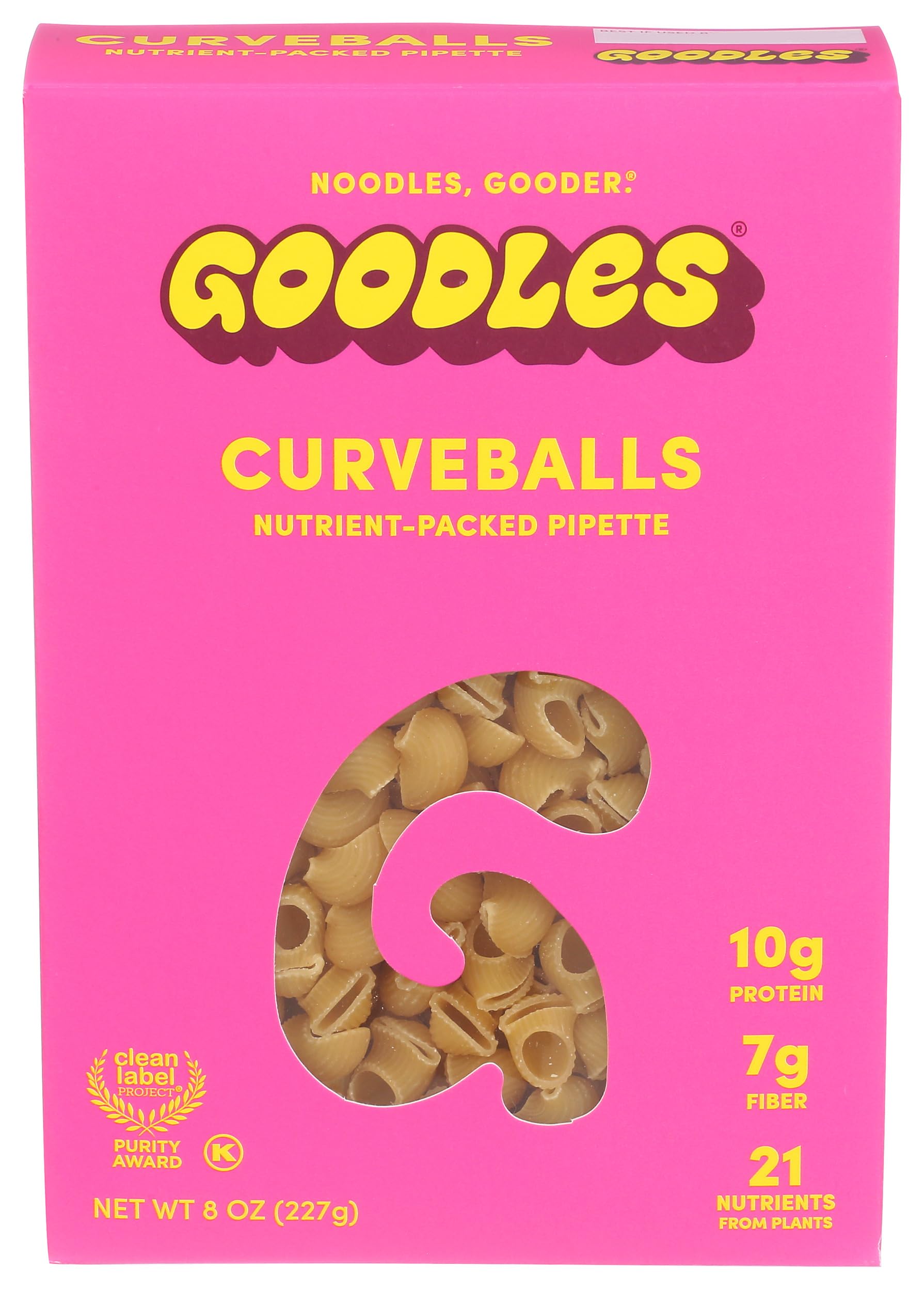 Goodles Curveballs Pasta, 8 OZ