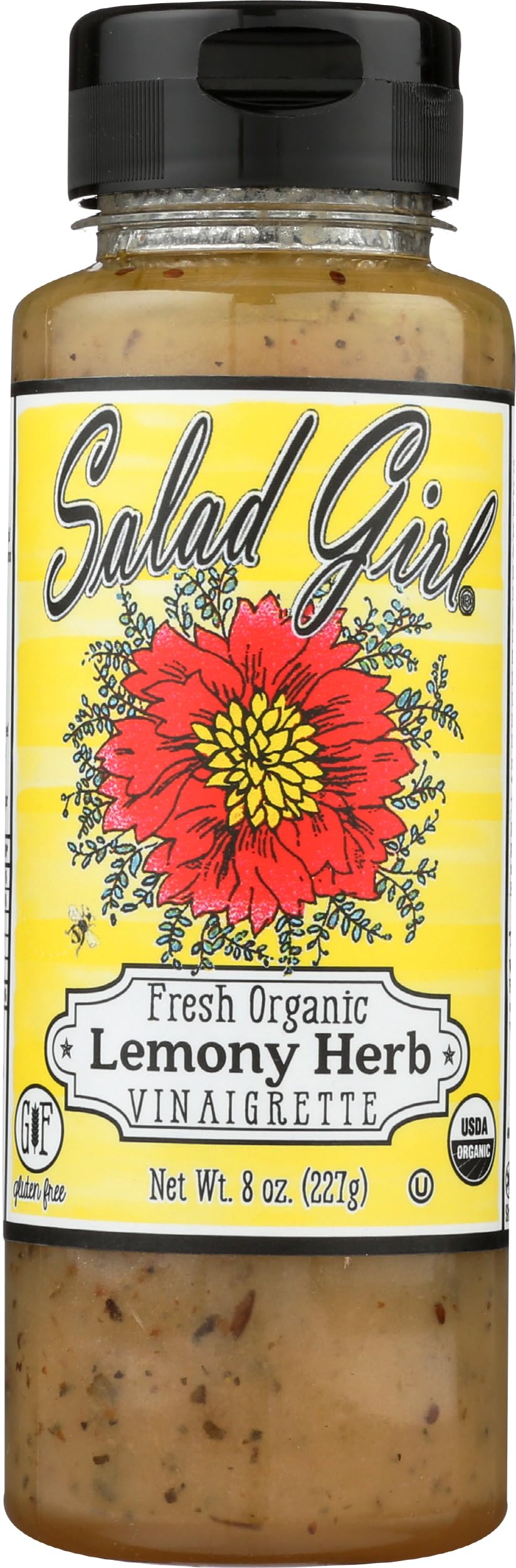 Dressing Lemony Herb Organic, 8 Ounce