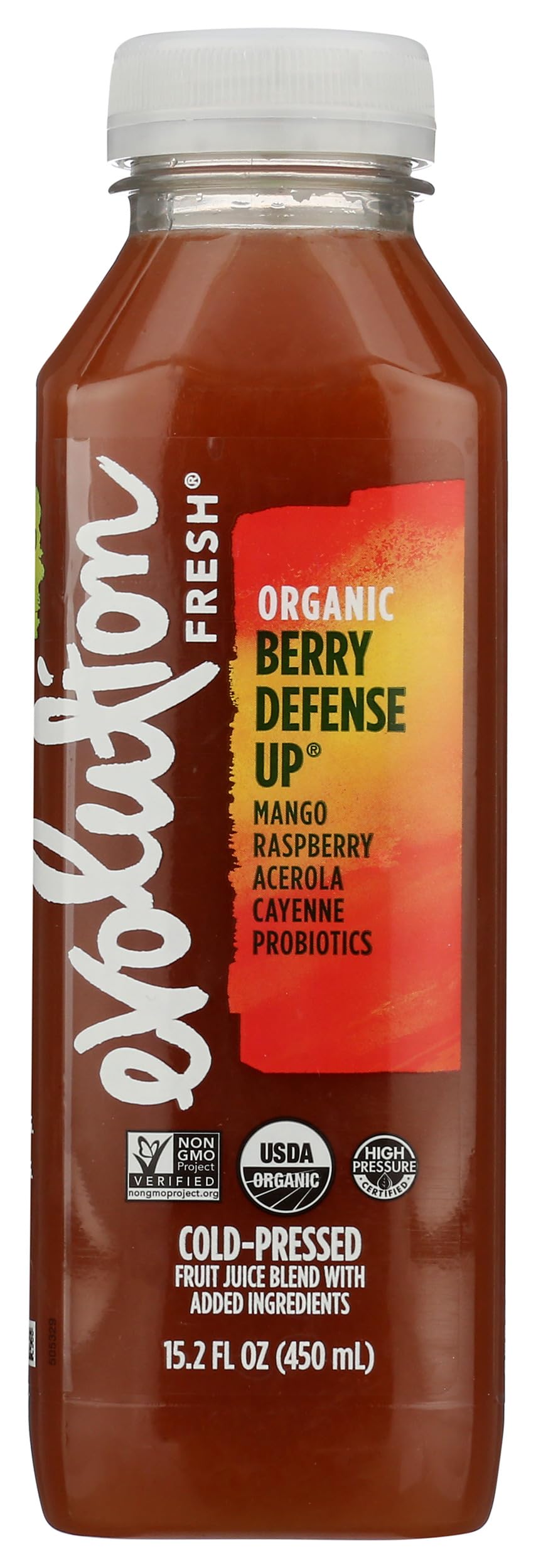 Juice Berry Defense Up Organic, 15.2 Fl Oz