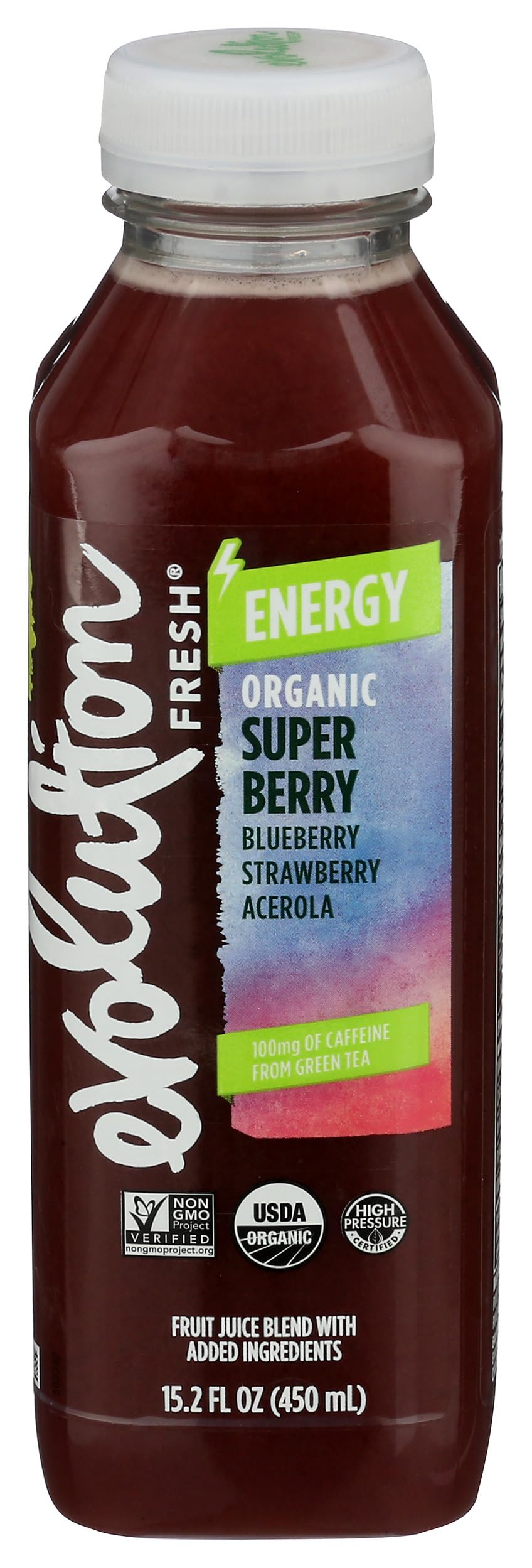 Juice Super Berry Energizer Organic, 15.2 Fl Oz