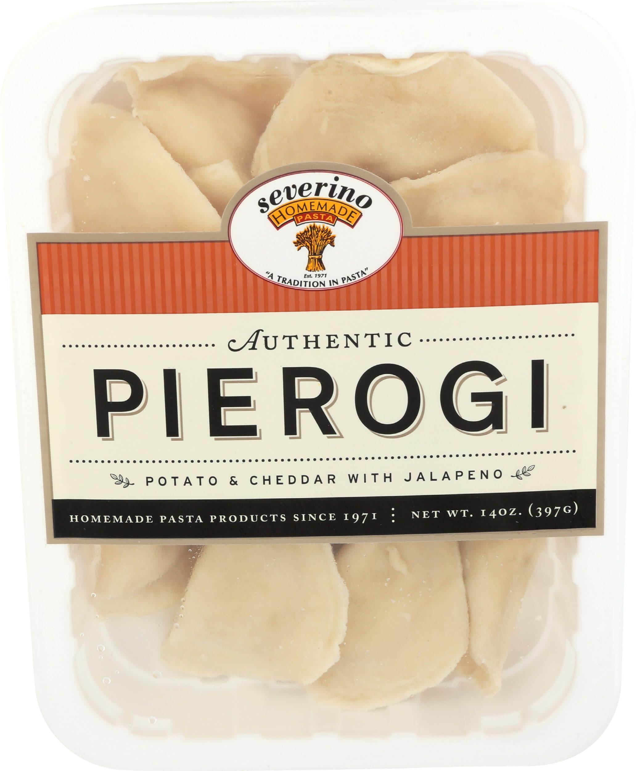 Severino Potato Cheddar Jalapeno Pierogi, 14 OZ