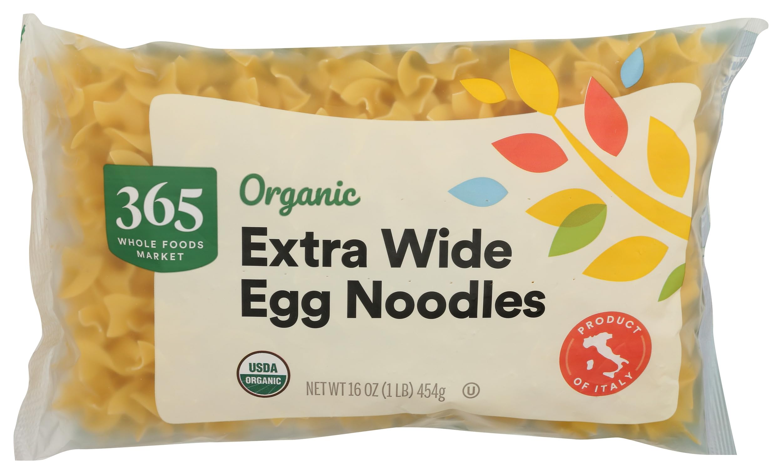 Organic Extra Wide Egg Noodles, 16 Ounce