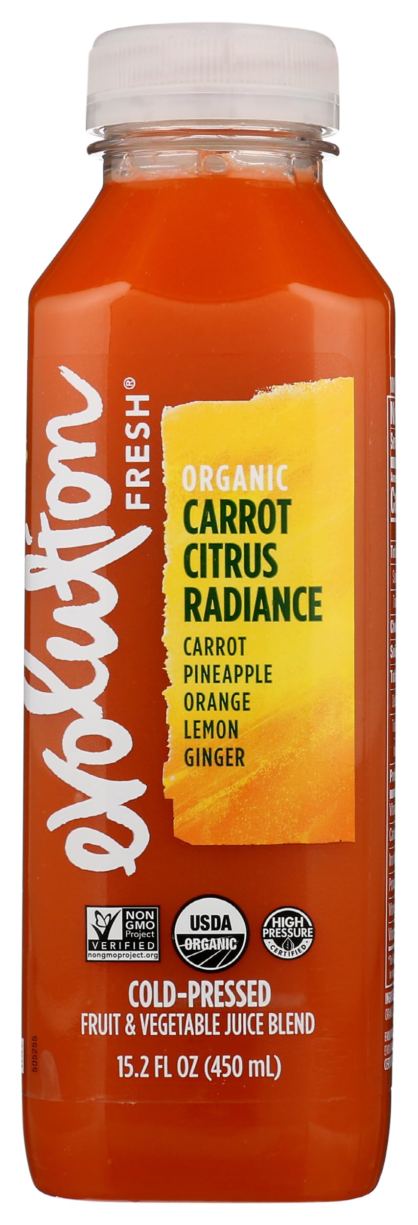 Juice Radiance Carrot Citrus Organic, 15.2 Fl Oz