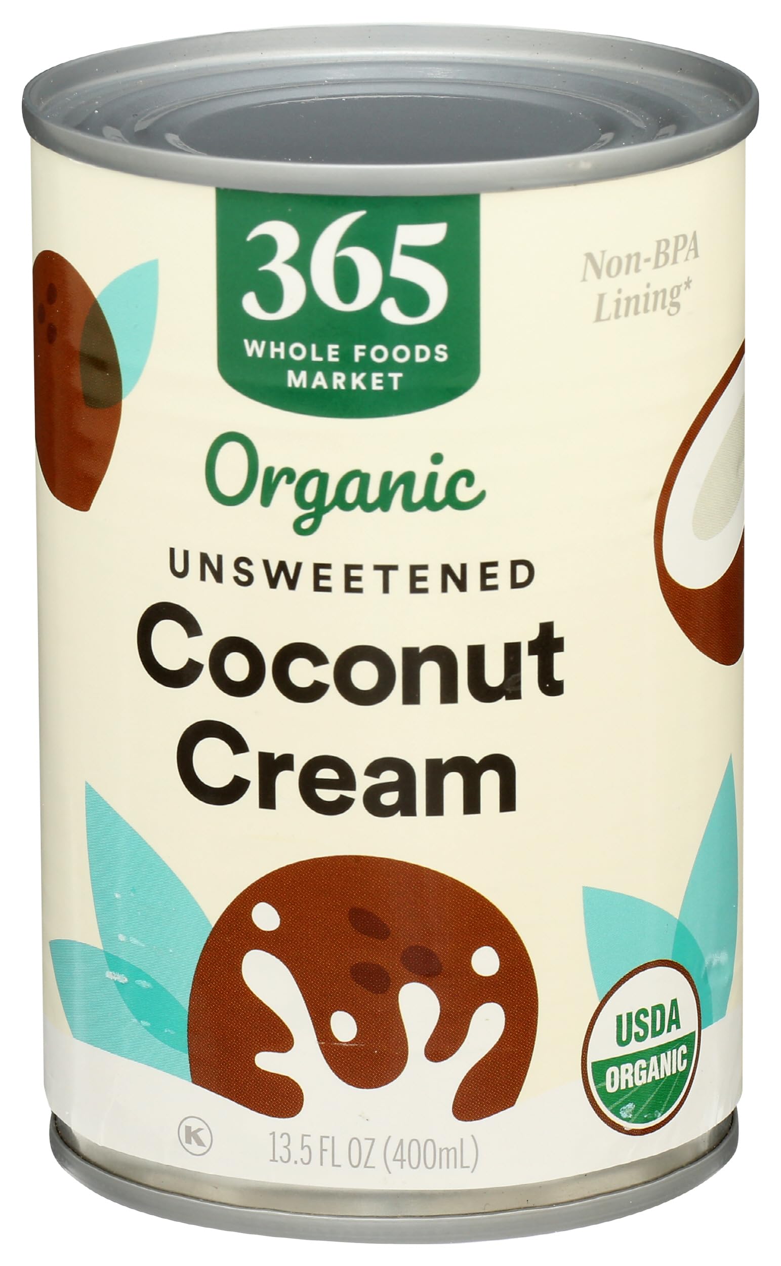 Organic Coconut Cream, 13.5 Fl Oz