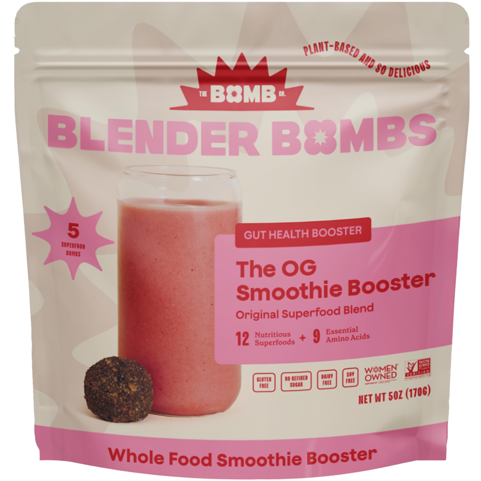Blender Bombs Original Blender Bomb Smoothie Booster, 5 OZ
