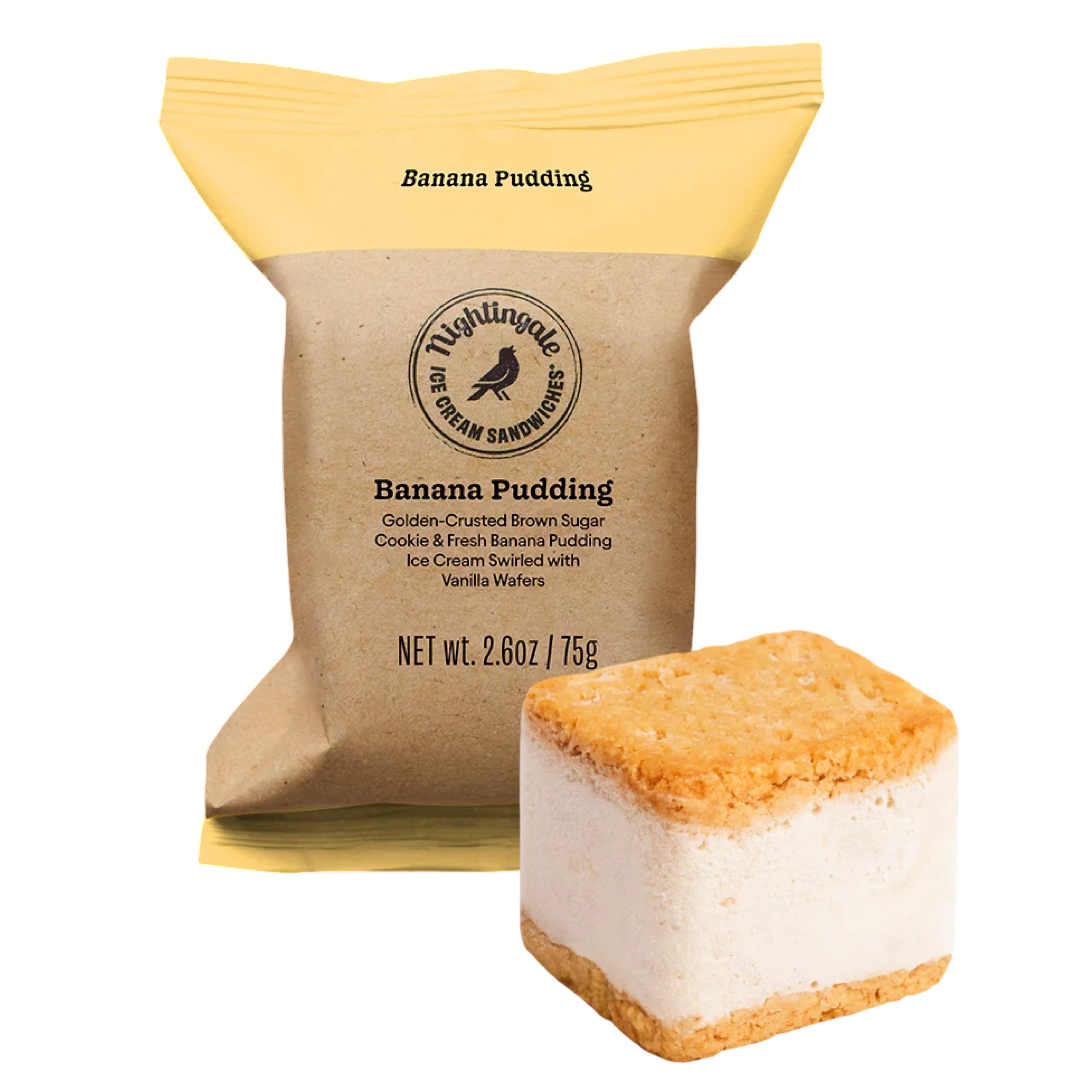 Banana Pudding Ice Cream Sandwich, 2.6 Ounce