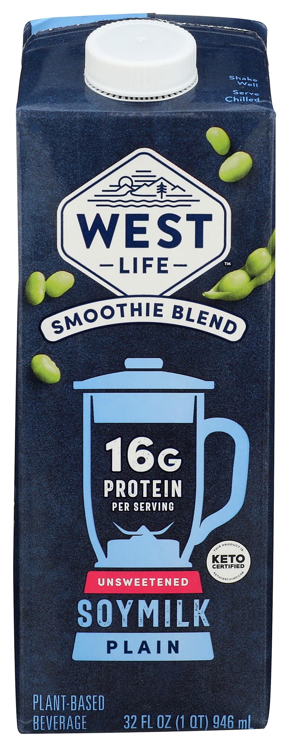 Westsoy, Beverage Soy Unsweetened Smoothie Blend, 32 Ounce
