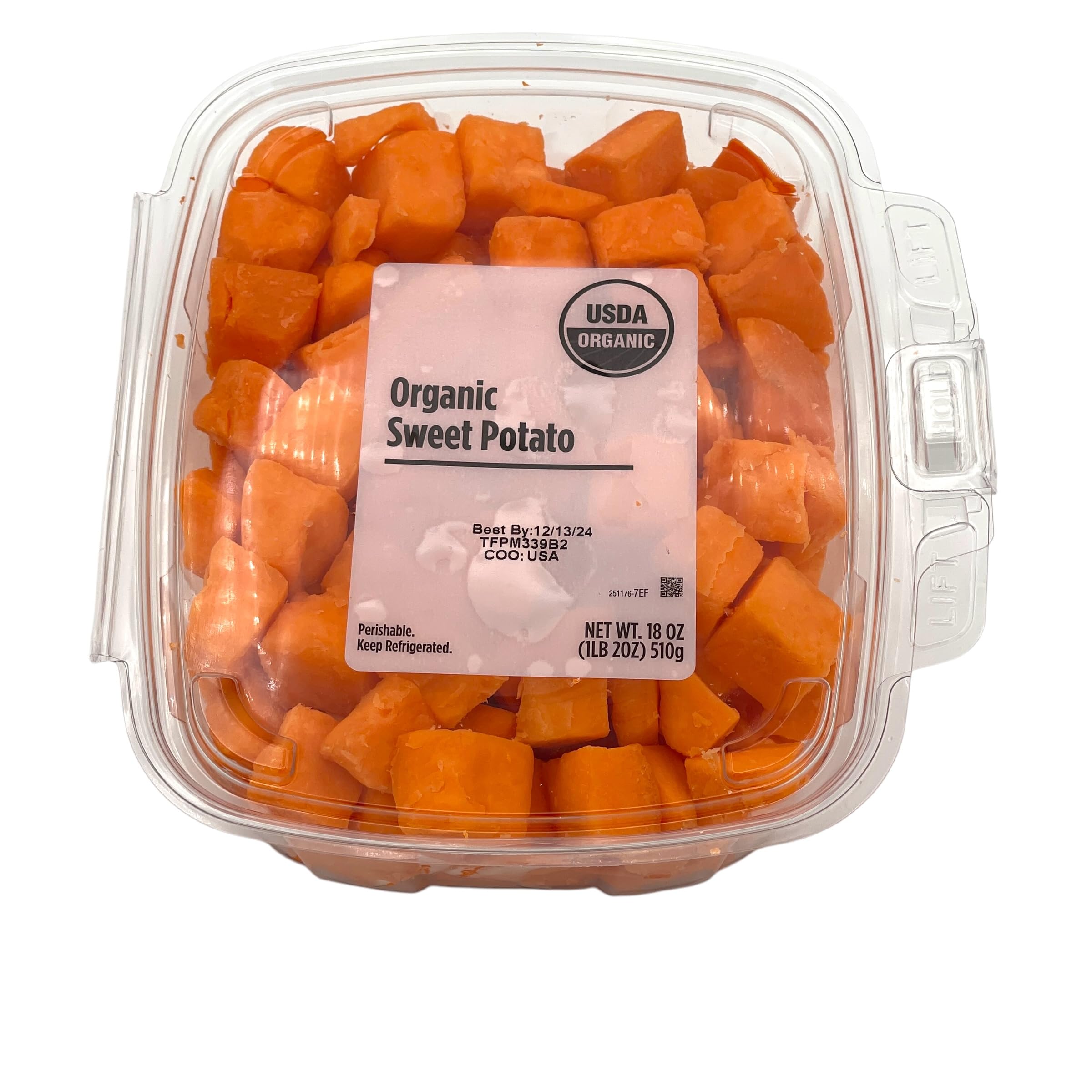 Taylor Farms Organic Cubed Sweet Potatoes, 18 OZ